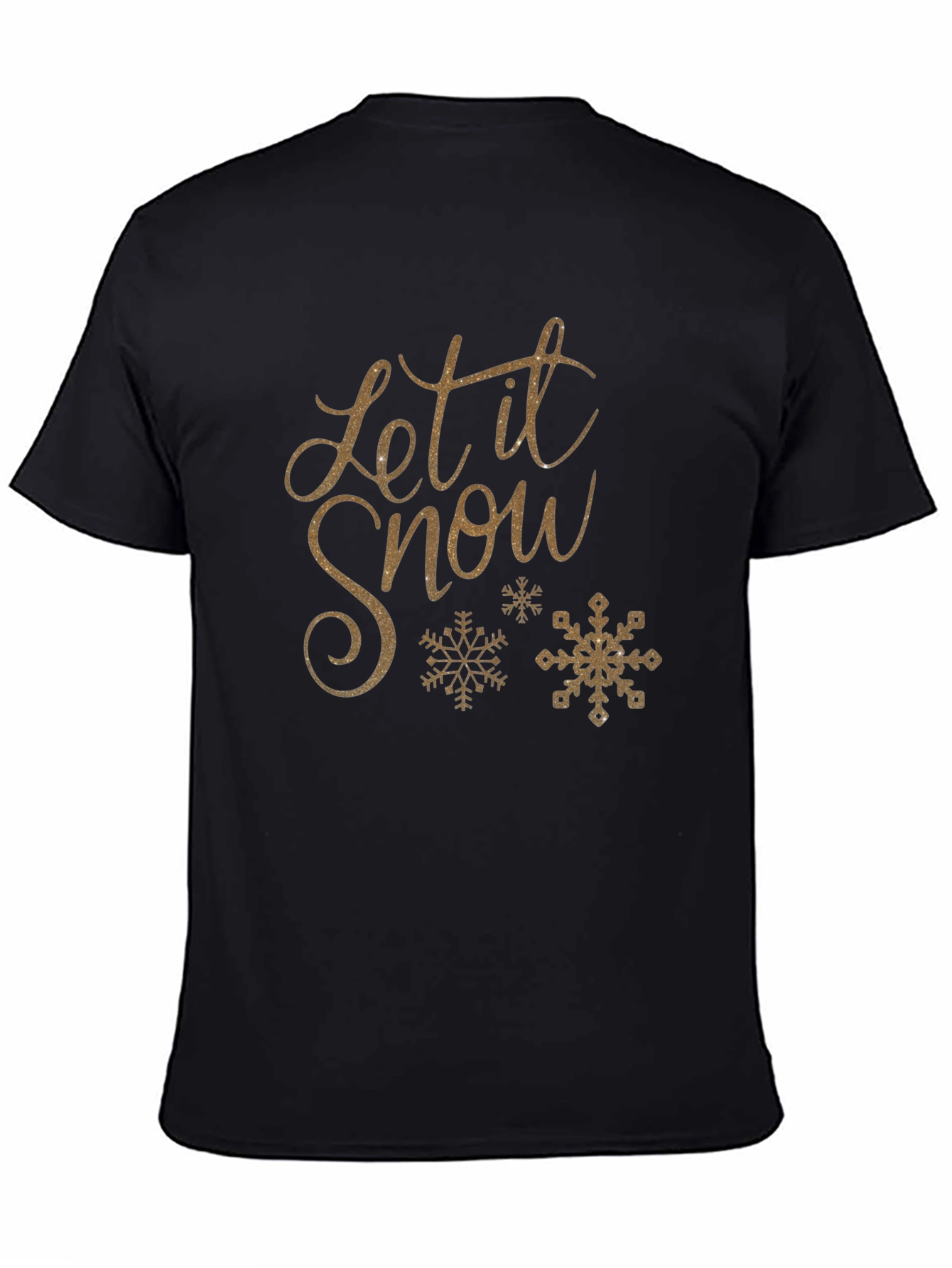 Let it Snow Graphic Tee - Holiday Winter T-Shirt
