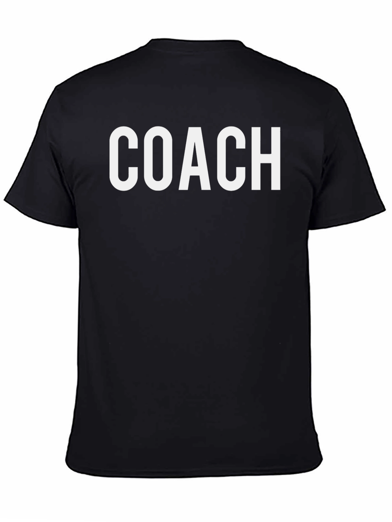 Coach Graphic Tee - Black Cotton Blend Shirt