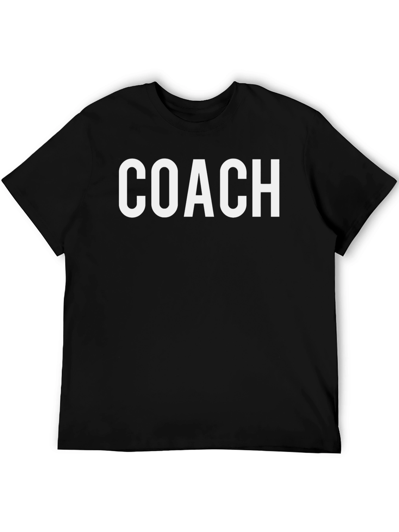 Coach Graphic Tee - Black Cotton Blend Shirt