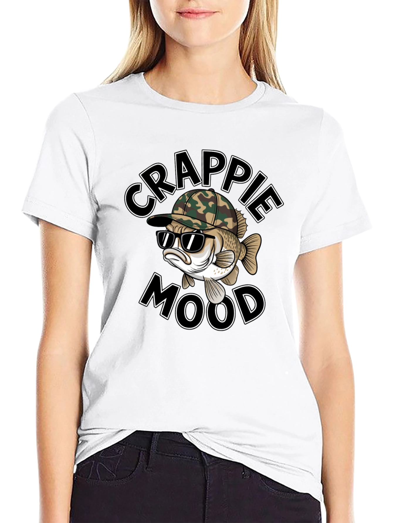 Crappie Mood Fishing T-Shirt