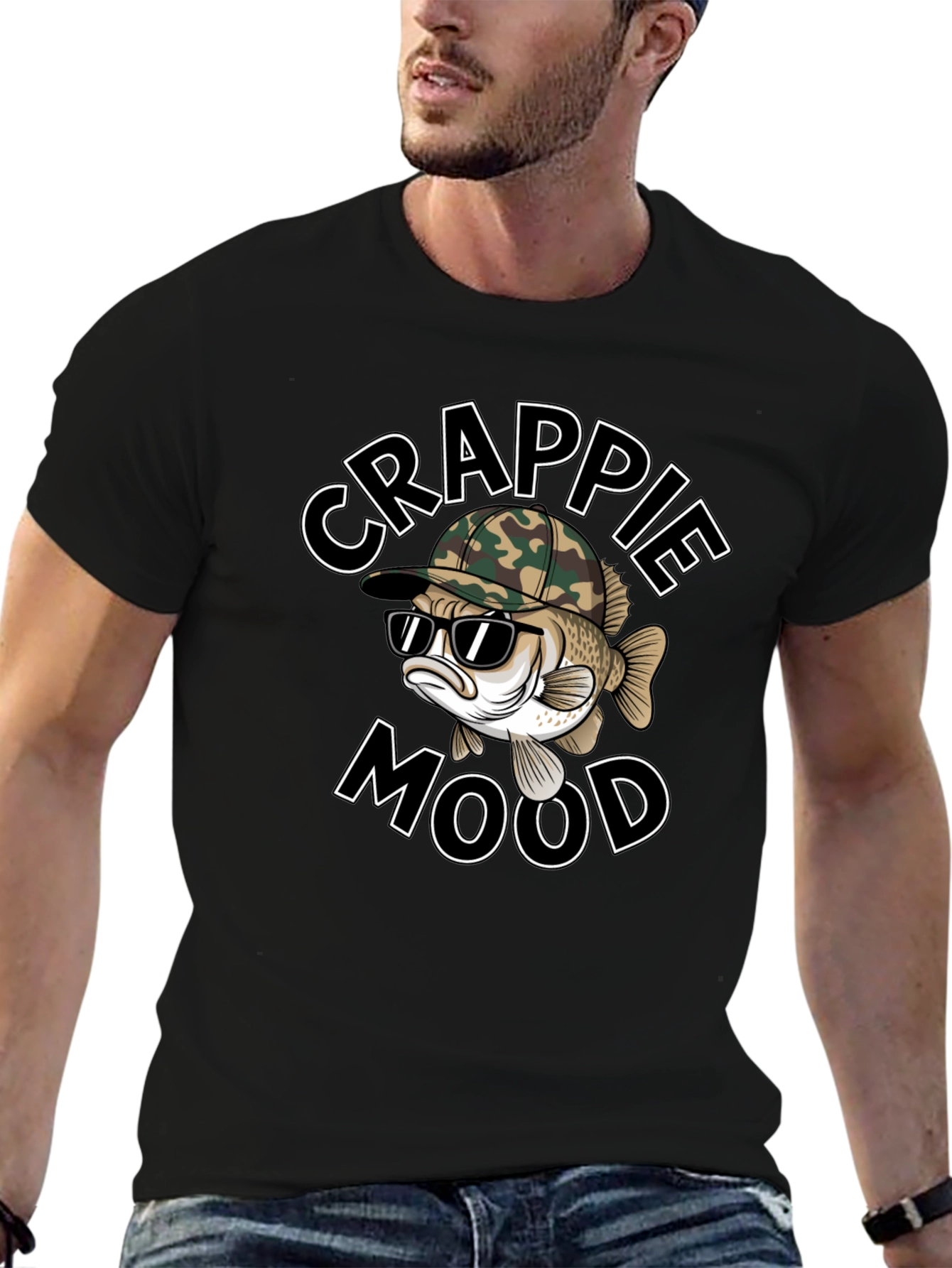 Crappie Mood Fishing T-Shirt