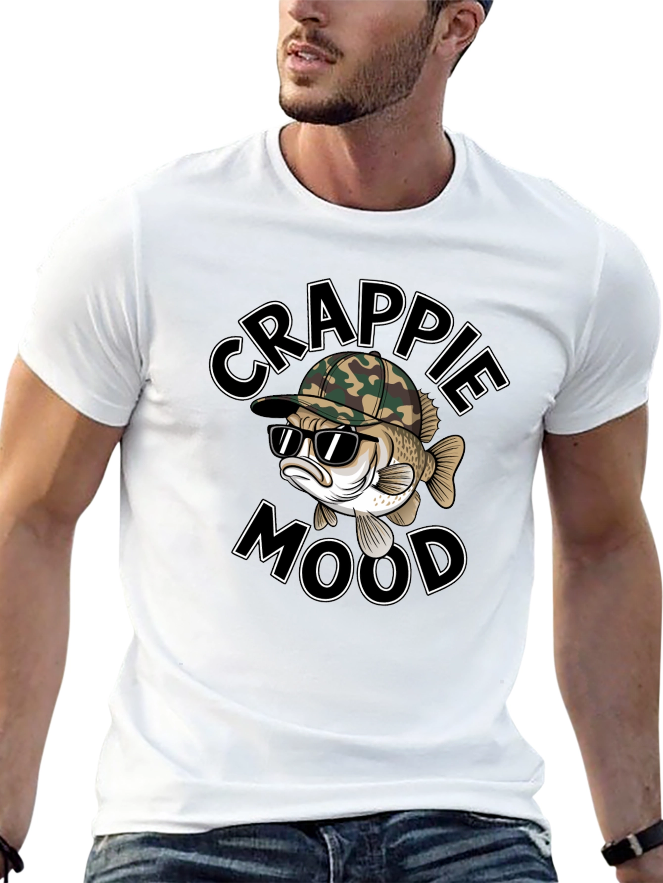 Crappie Mood Fishing T-Shirt