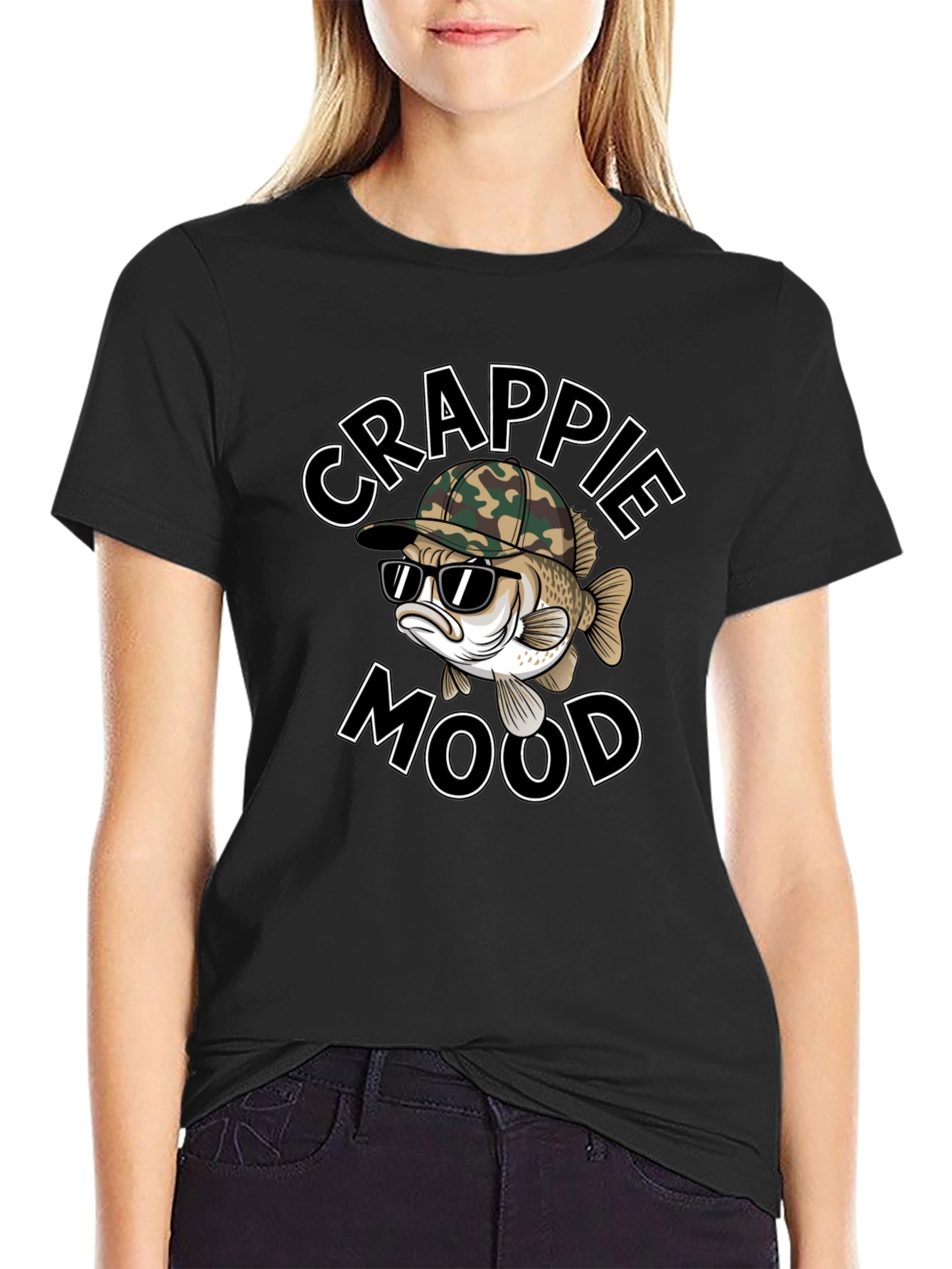 Crappie Mood Fishing T-Shirt