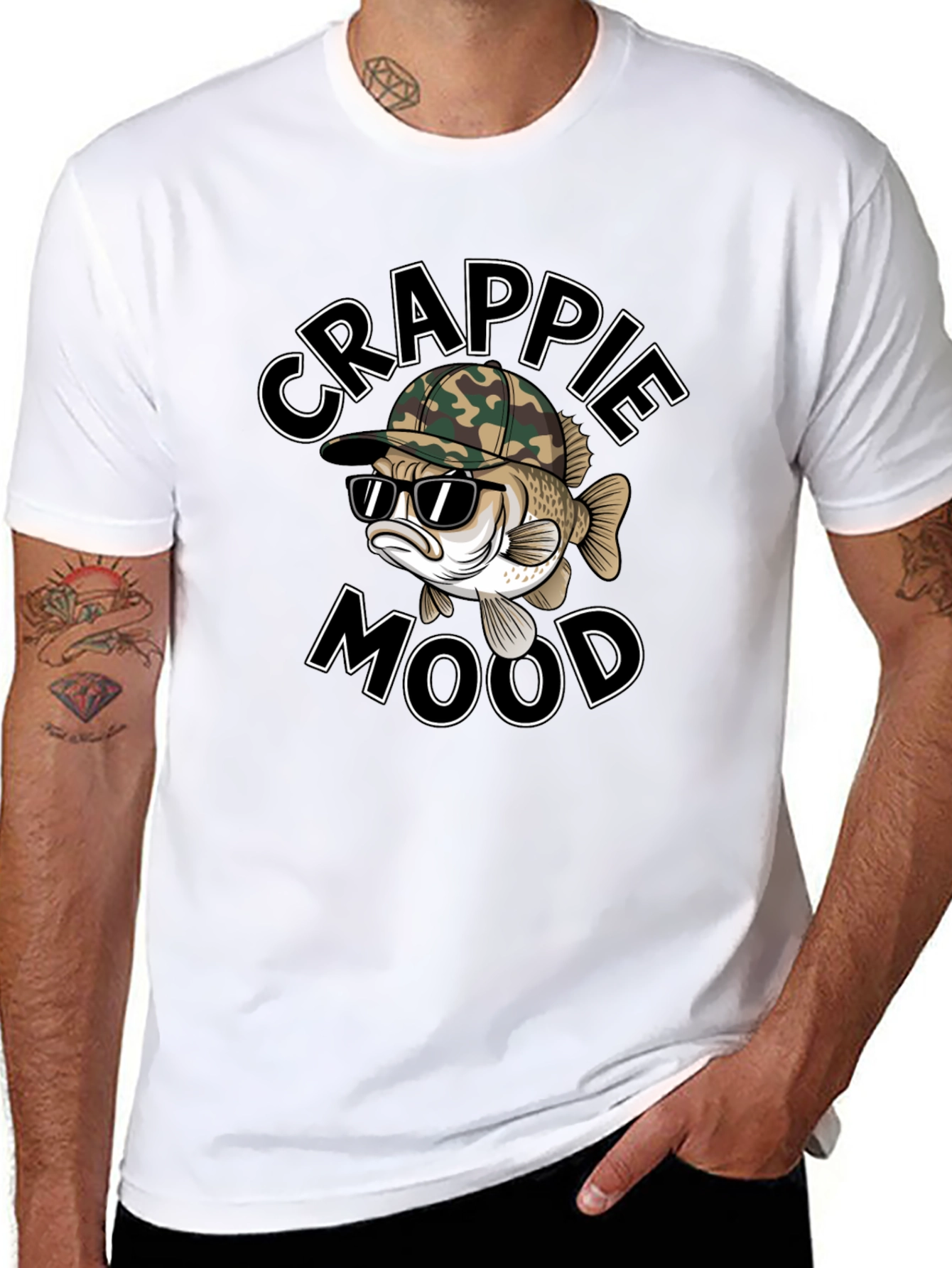 Crappie Mood Fishing T-Shirt