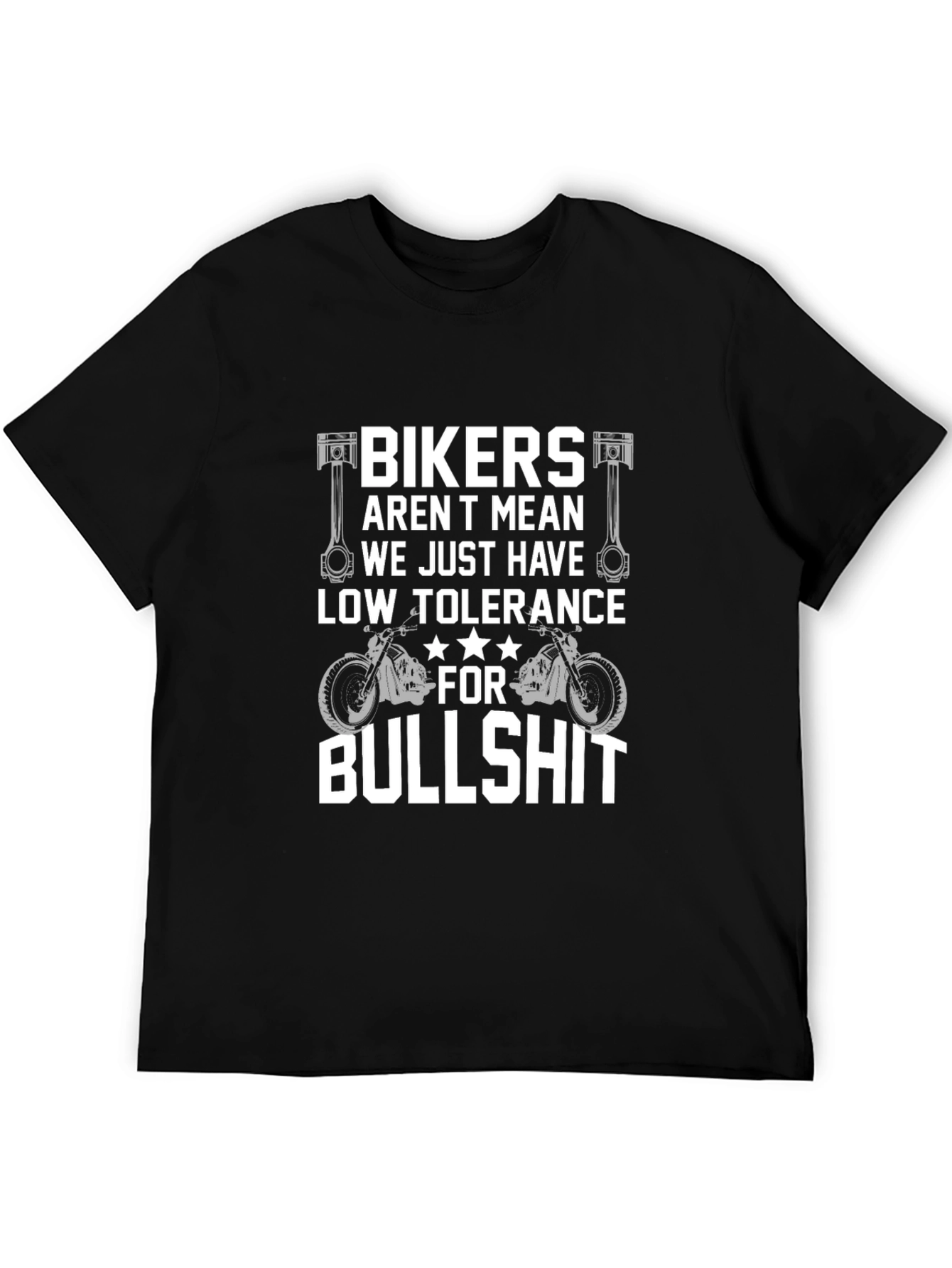 Bikers Low Tolerance Graphic T-Shirt