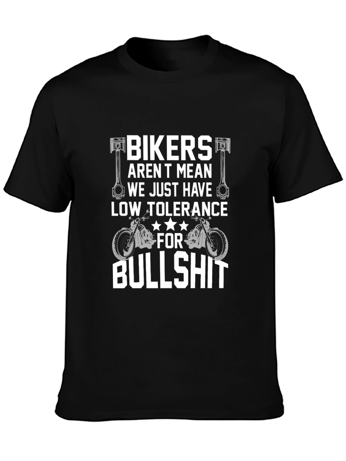 Bikers Low Tolerance Graphic T-Shirt