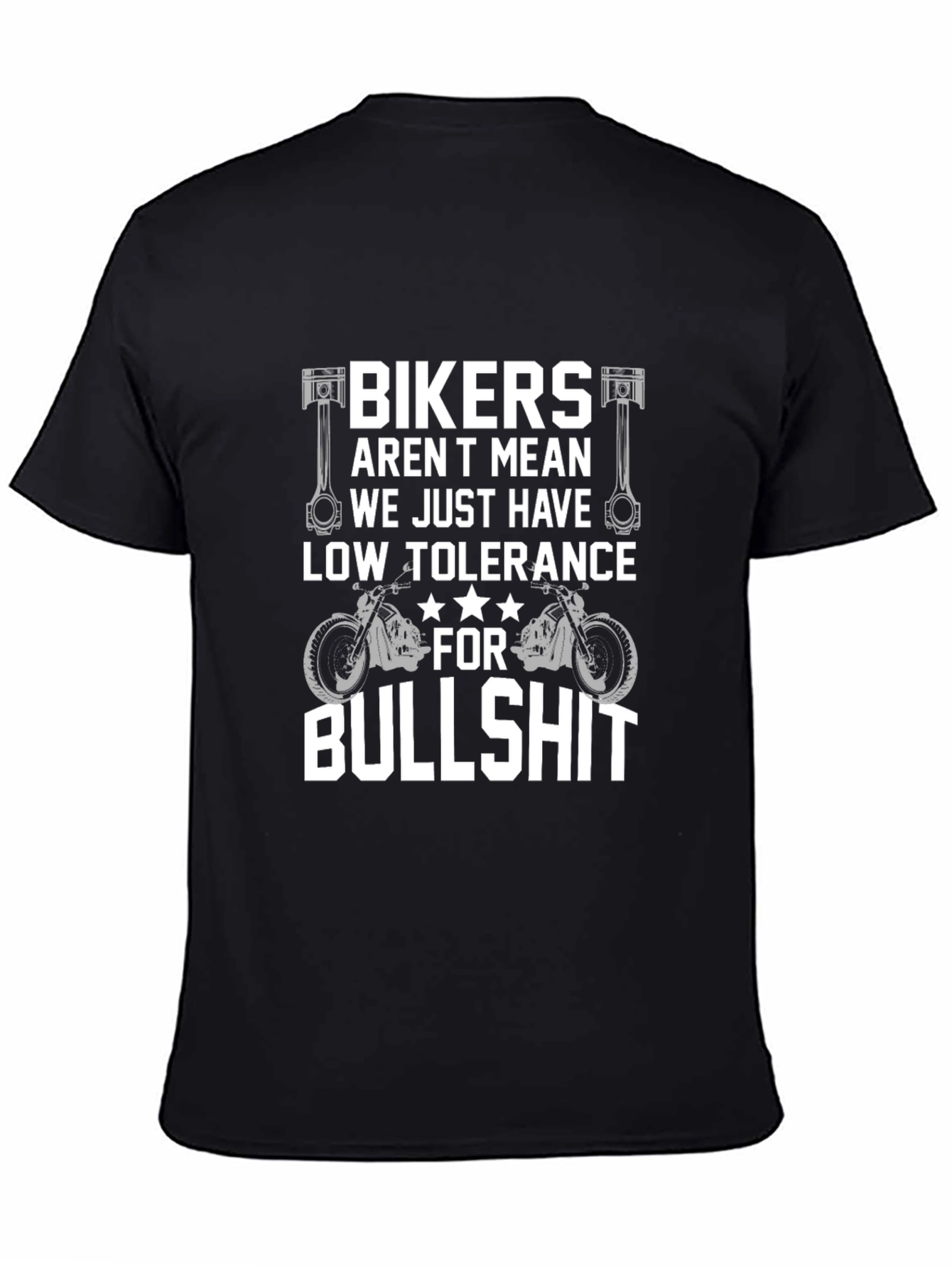 Bikers Low Tolerance Graphic T-Shirt
