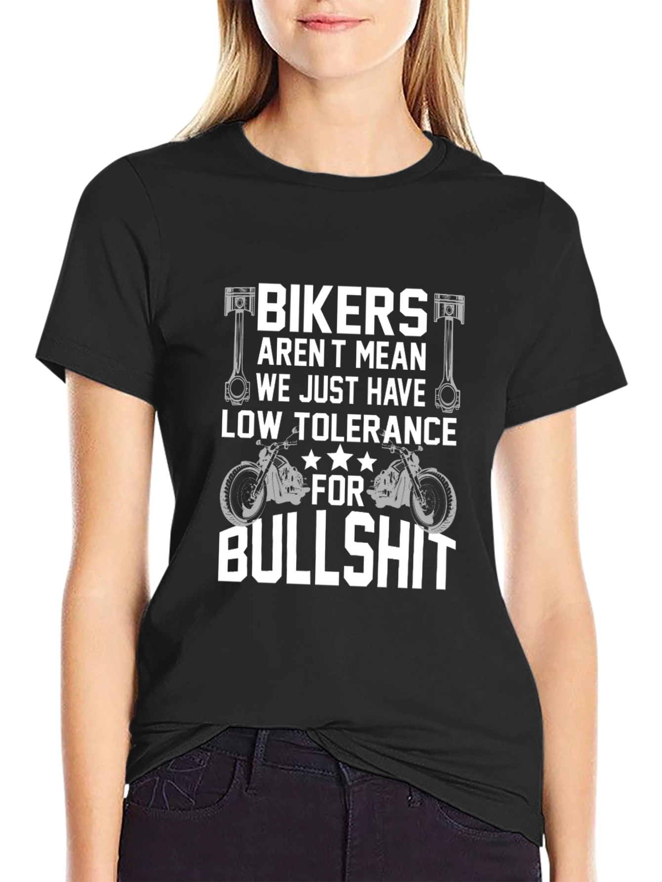Bikers Low Tolerance Graphic T-Shirt