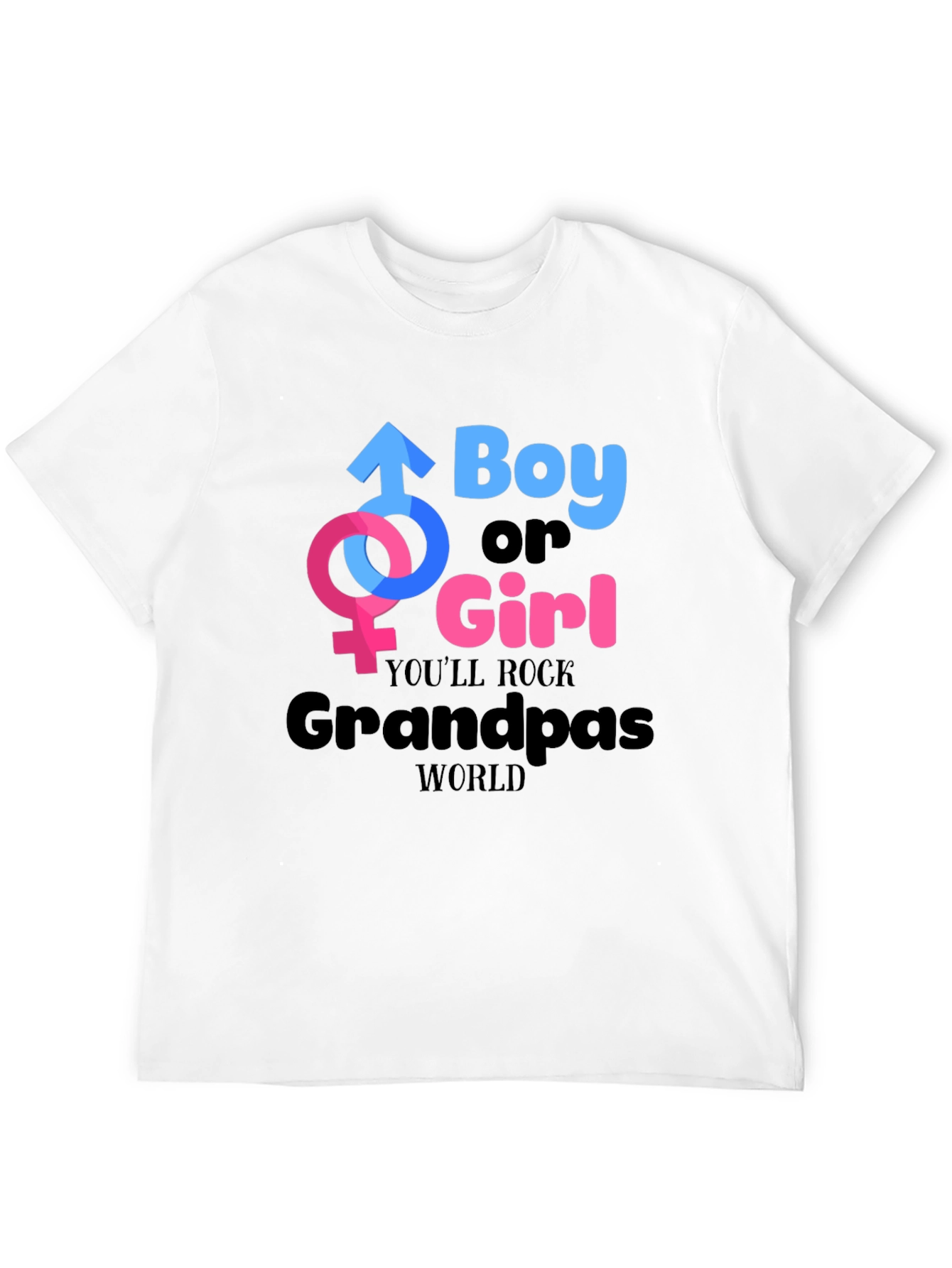 Boy or Girl Grandpas World Unisex T-Shirt