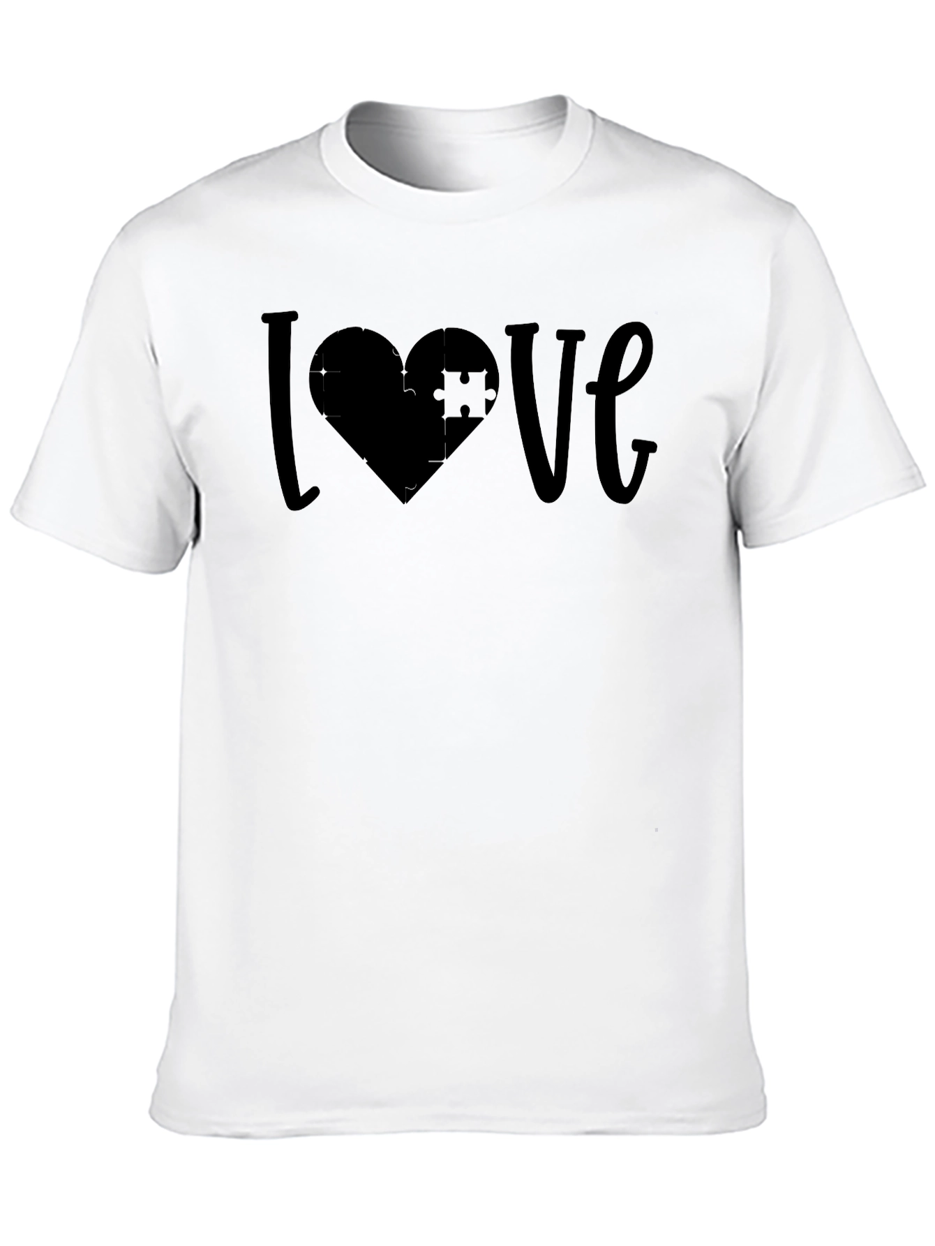 Autism Awareness Love Heart T-Shirt