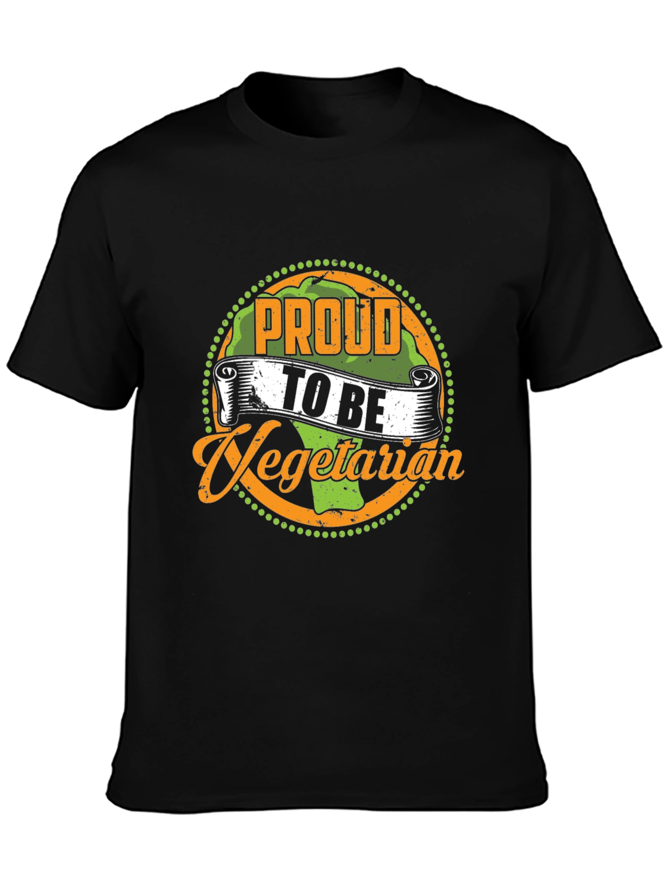 Proud to Be Vegetarian Graphic T-Shirt
