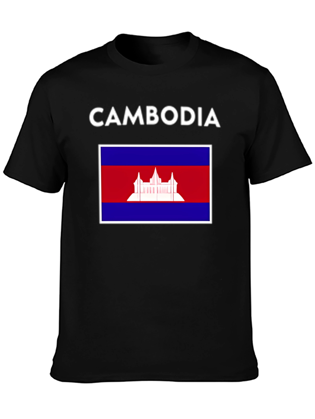 Cambodia Flag T-Shirt - Patriotic Tee