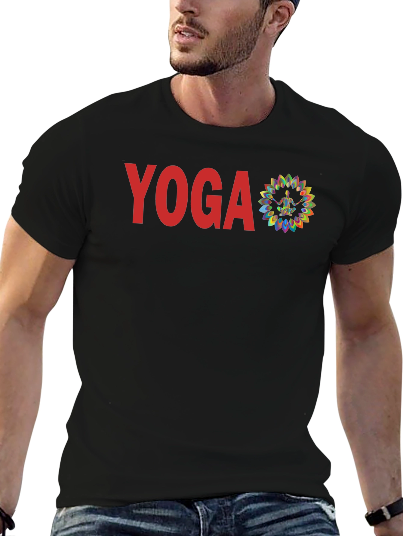 Yoga Graphic Tee - Meditate in Style!