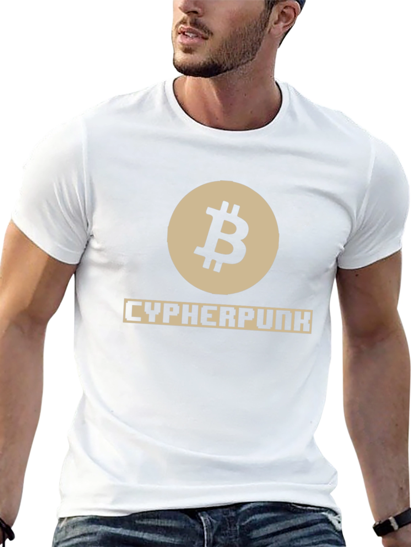 Cypherpunk Bitcoin Graphic T-Shirt
