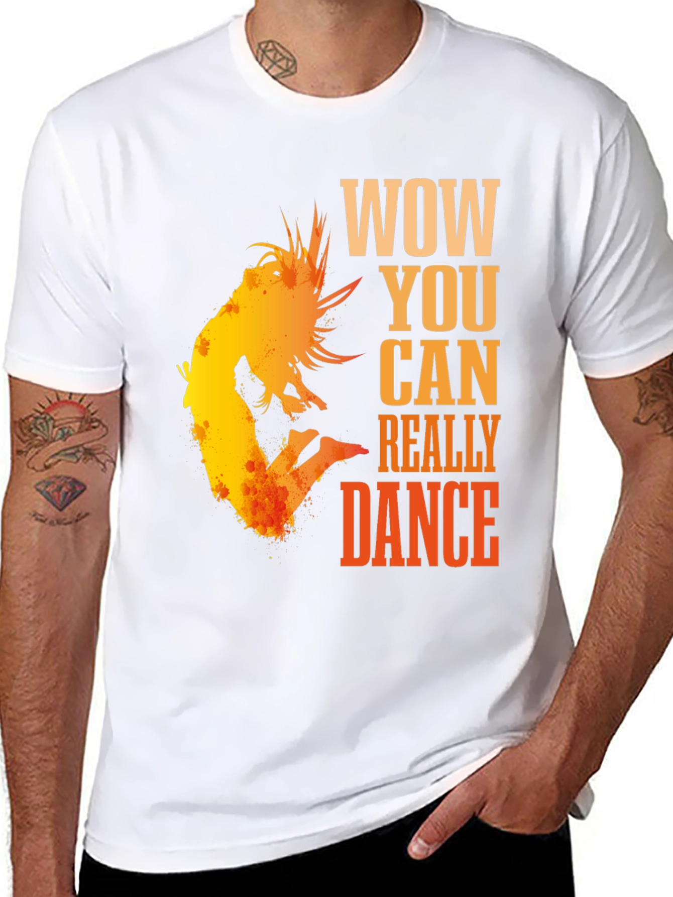 WOW You Can Dance T-Shirt - Stylish Graphic Tee