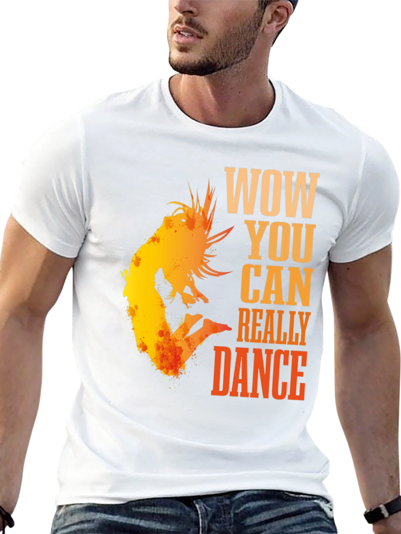 WOW You Can Dance T-Shirt - Stylish Graphic Tee