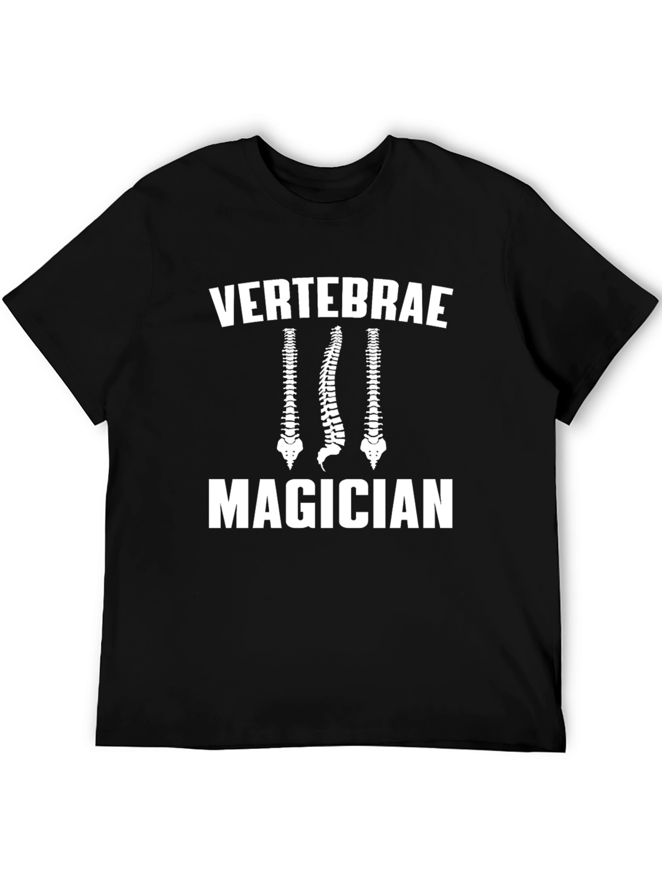 Vertebrae Magician Black T-Shirt