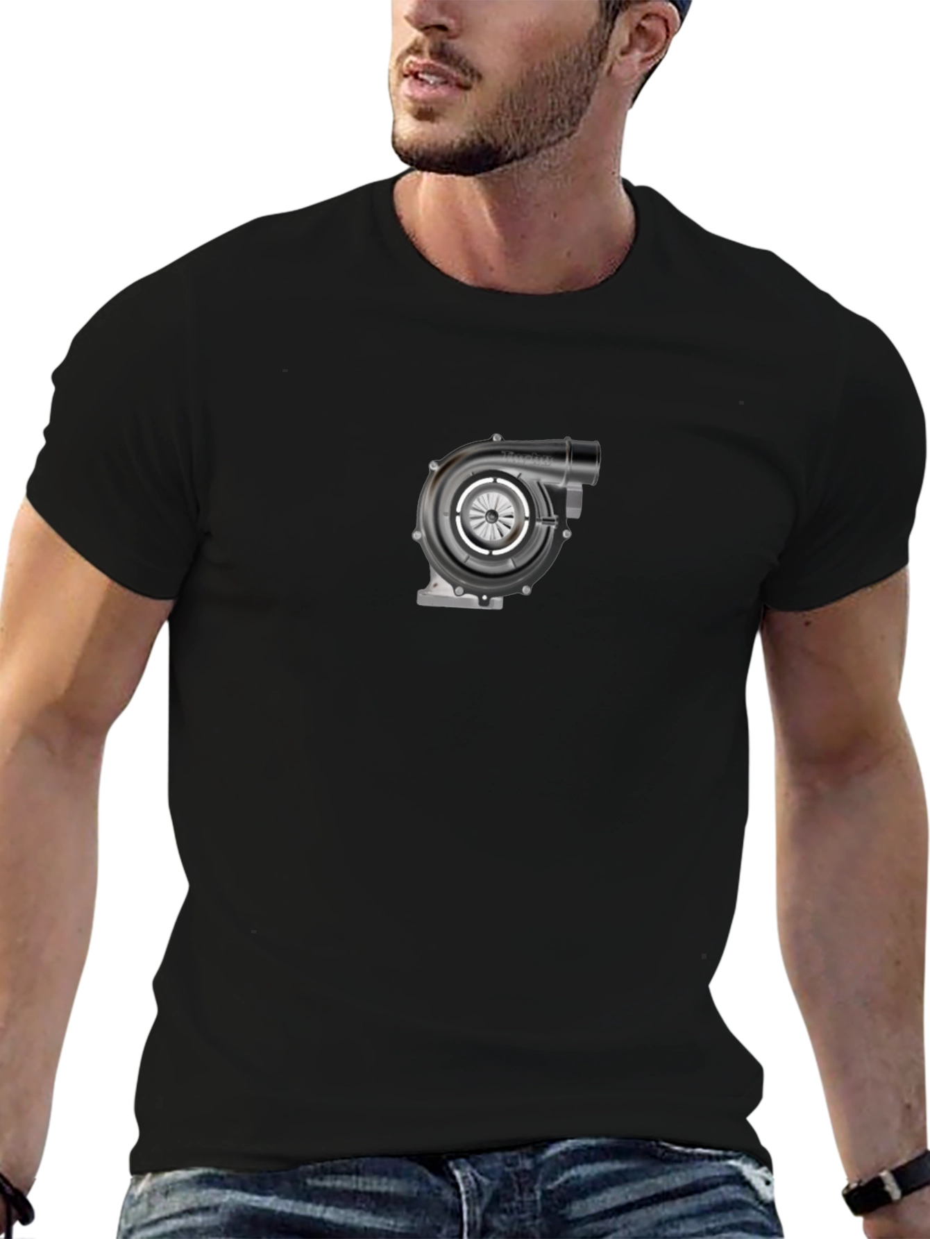 Turbo Graphic Tee - Cool Car Enthusiast Design