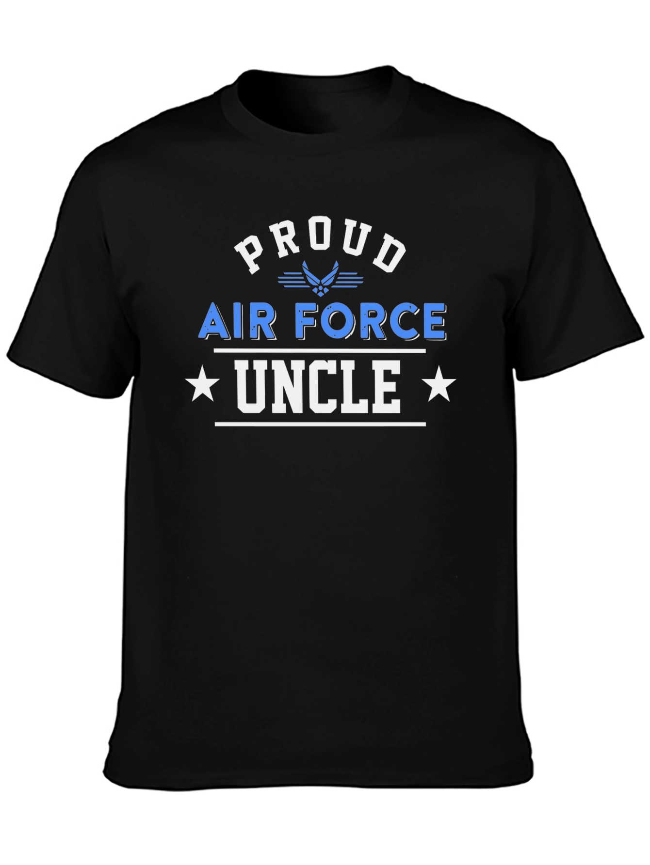 Proud Air Force Uncle T-Shirt - Patriotic Gift