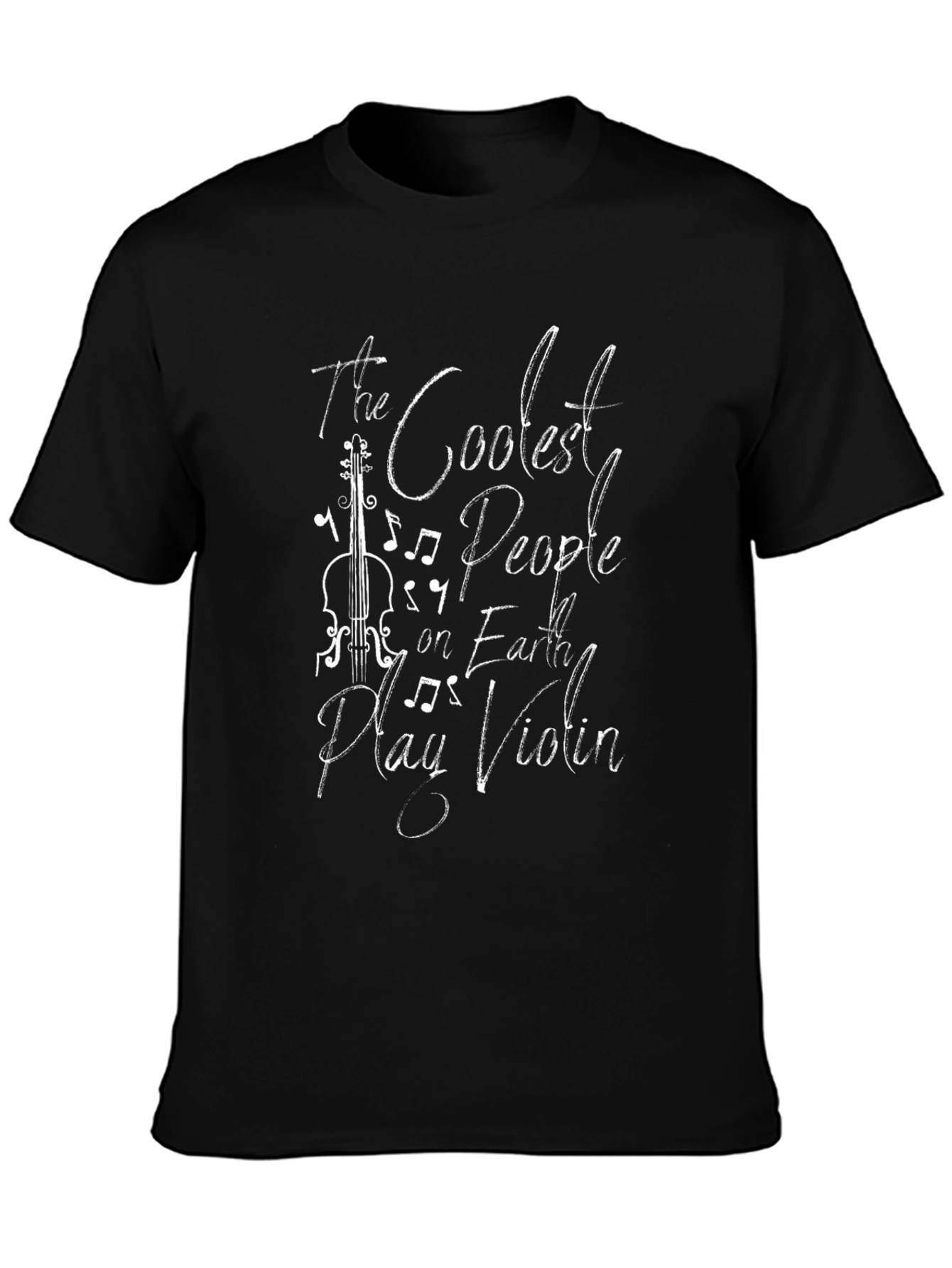 Coolest People Play Violin Graphic T-Shirt