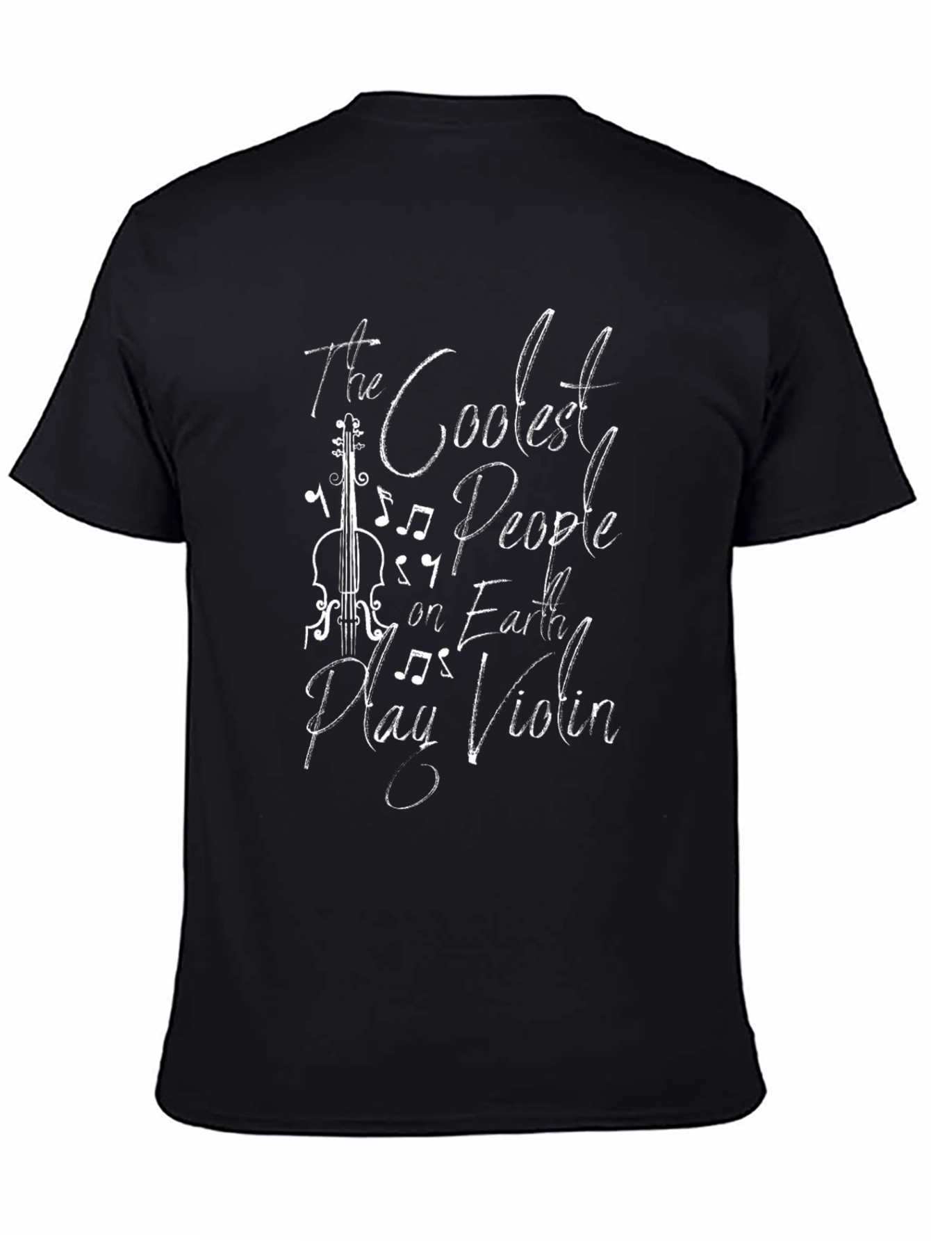 Coolest People Play Violin Graphic T-Shirt