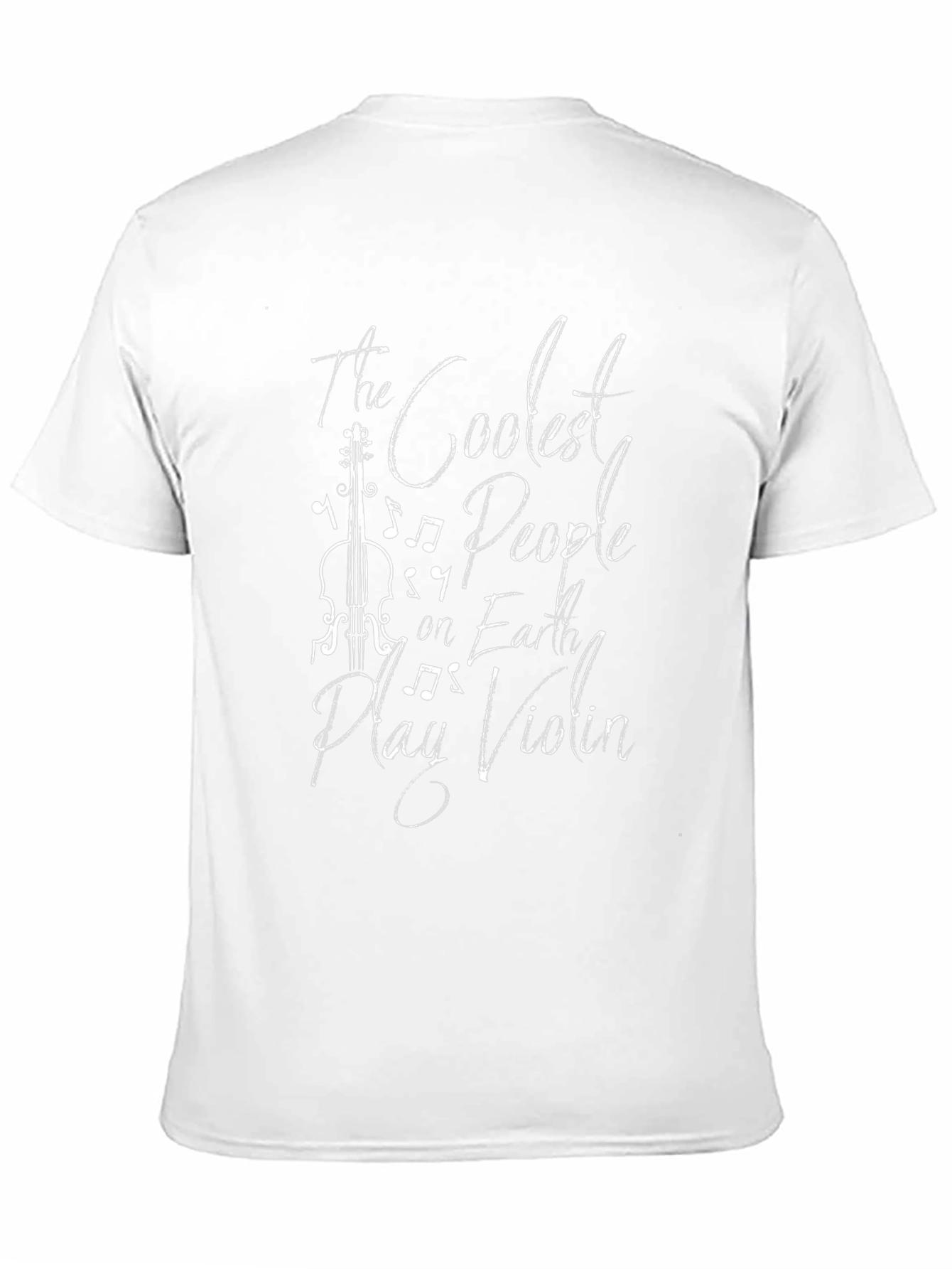 Coolest People Play Violin Graphic T-Shirt
