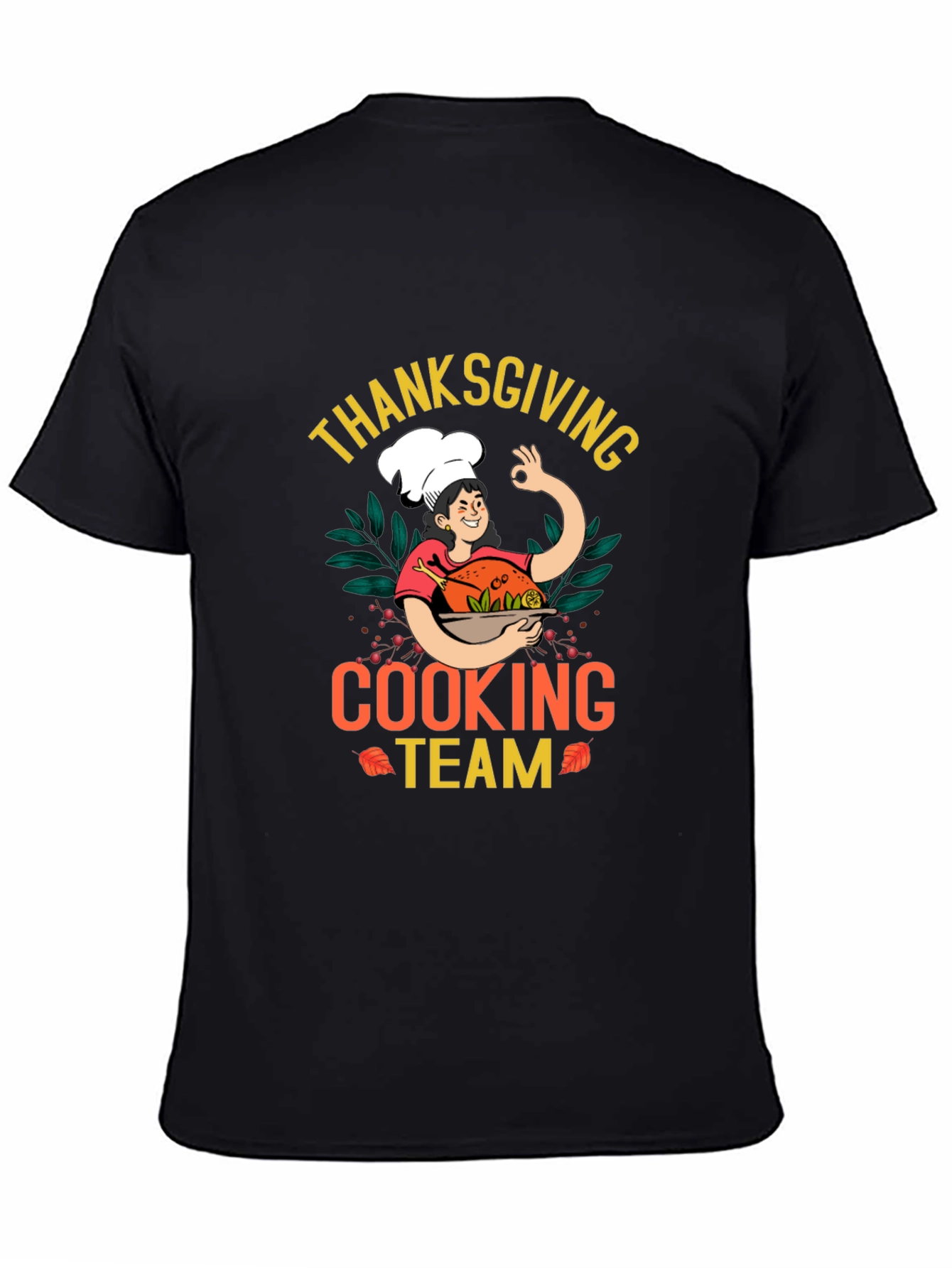Thanksgiving Cooking Team T-Shirt