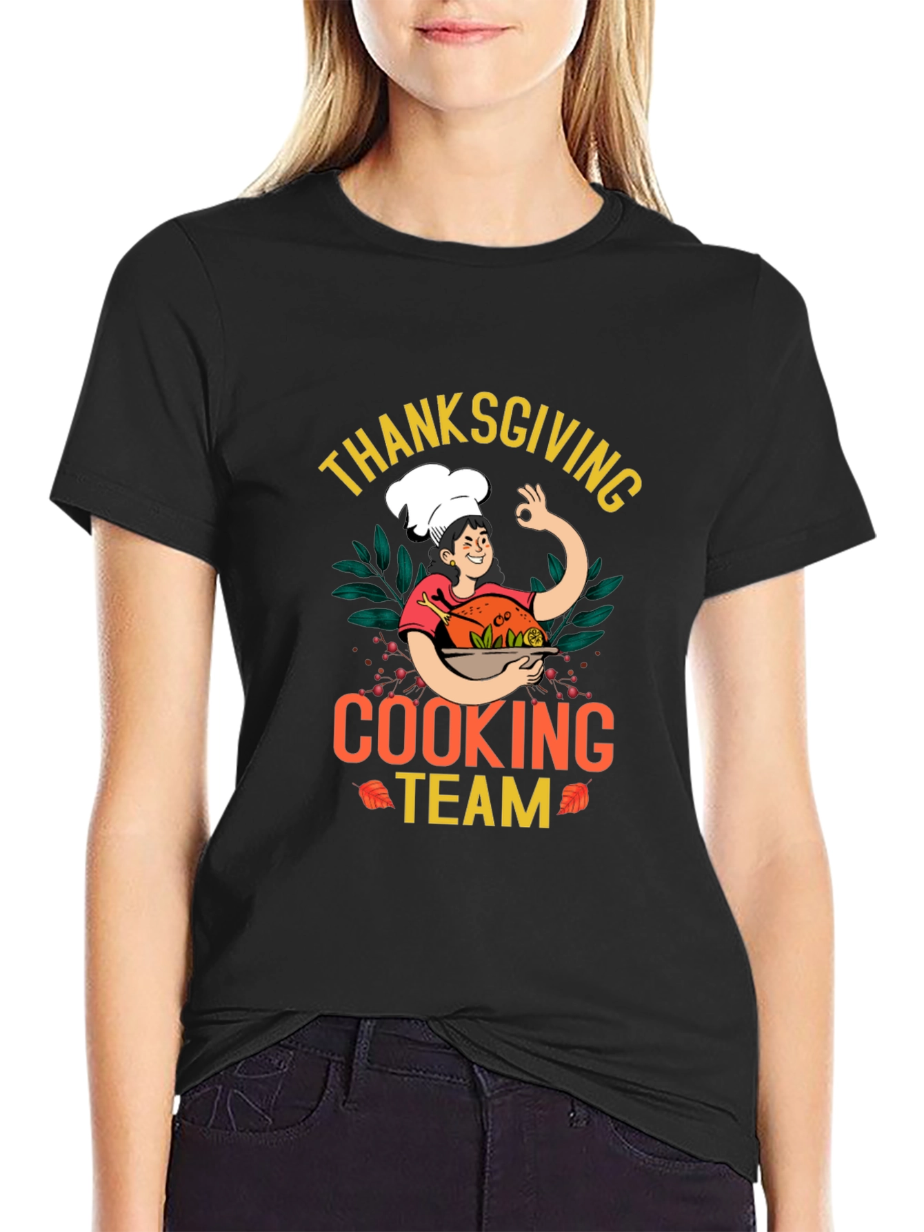 Thanksgiving Cooking Team T-Shirt