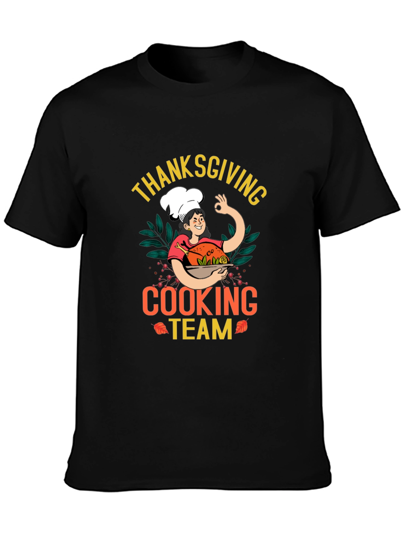 Thanksgiving Cooking Team T-Shirt