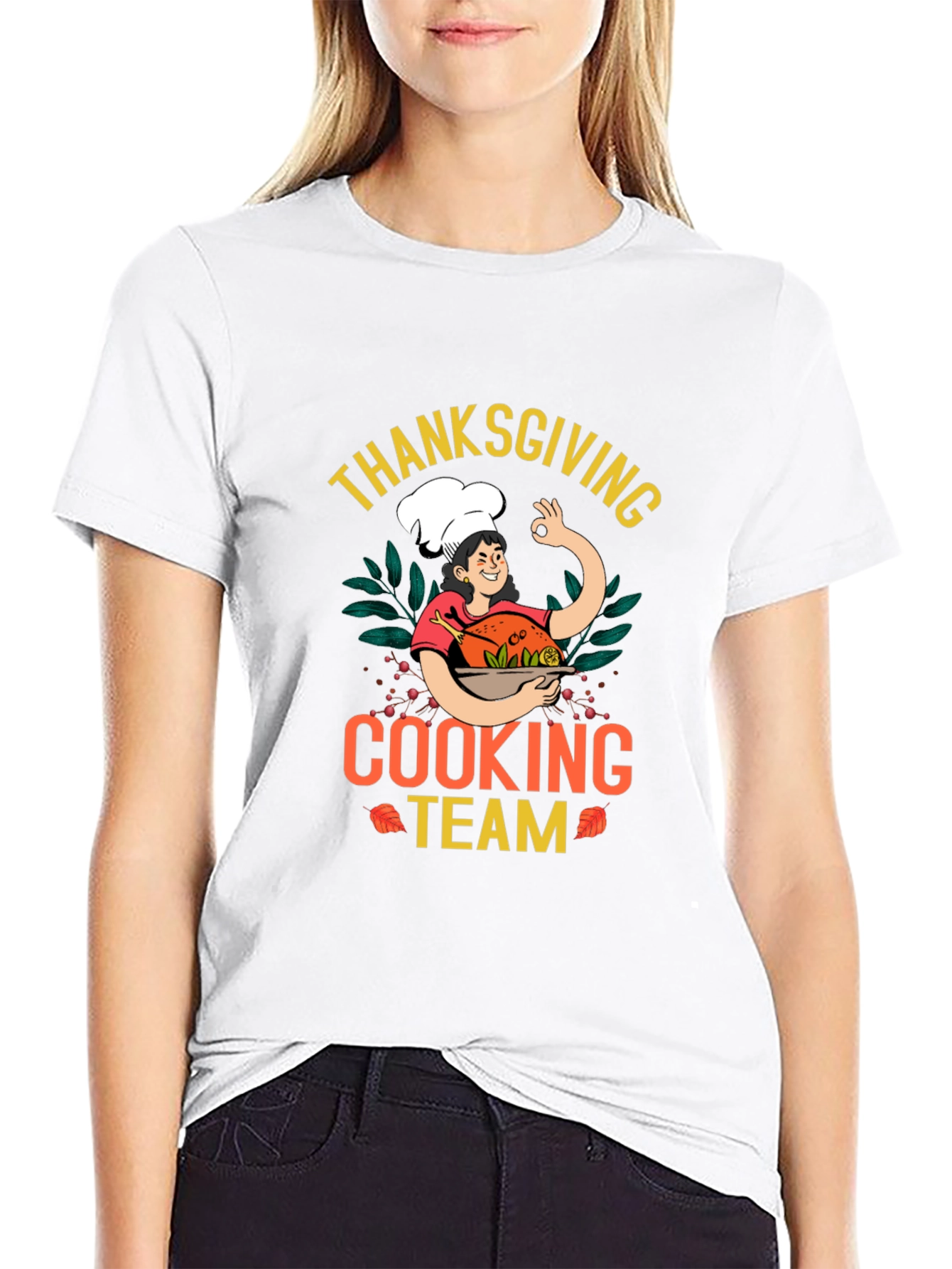 Thanksgiving Cooking Team T-Shirt