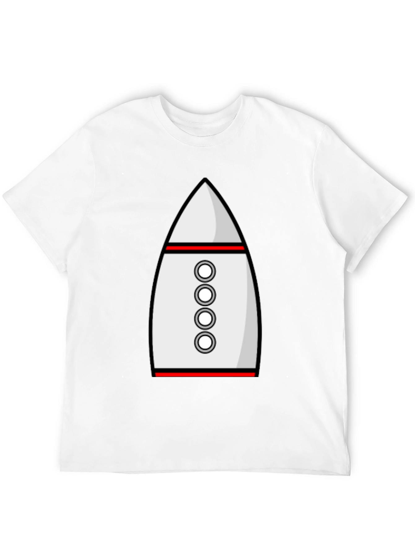Rocket Graphic T-Shirt - Blast Off in Style!