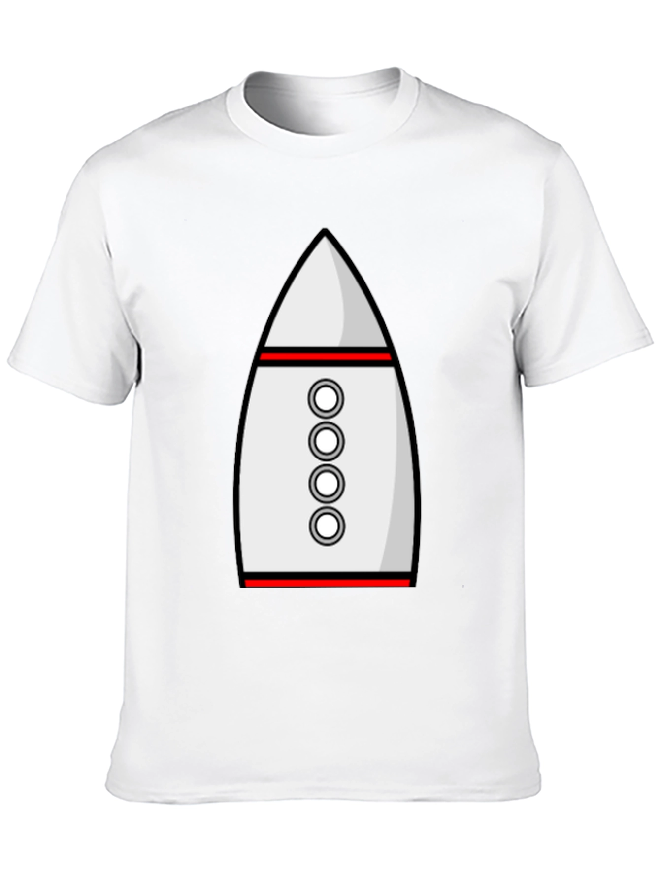 Rocket Graphic T-Shirt - Blast Off in Style!
