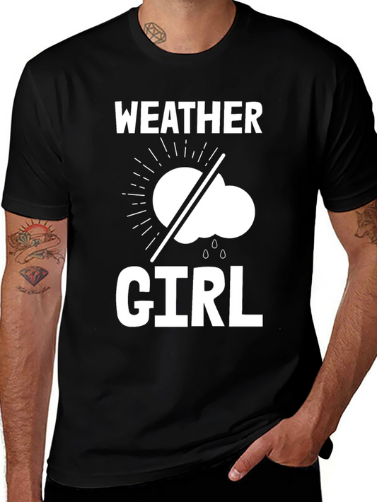 Weather Girl Graphic Tee - Cute Weather Forecast Shirt