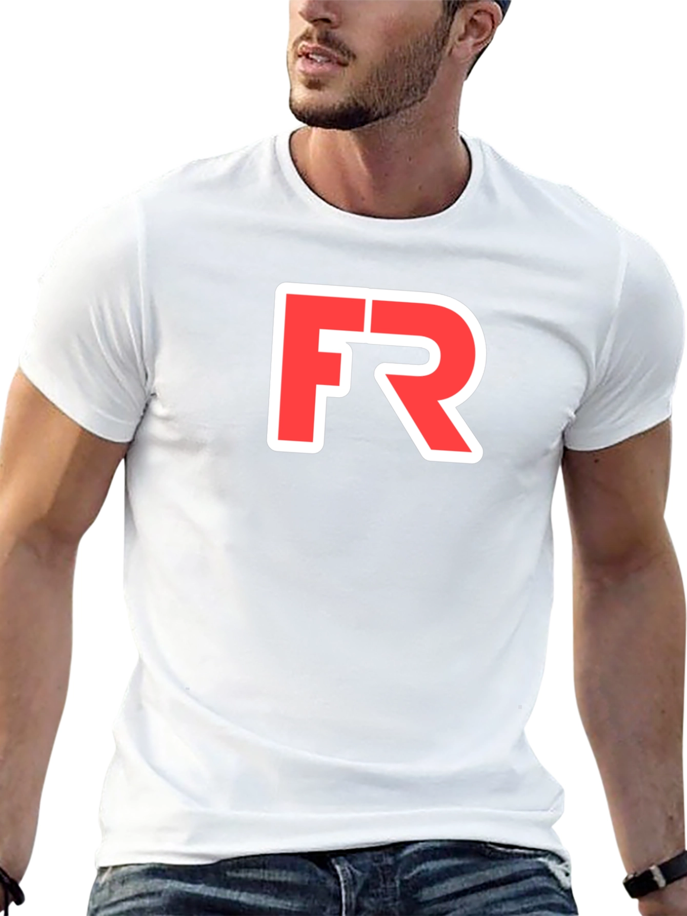 Black FR Logo T-Shirt | Casual Wear