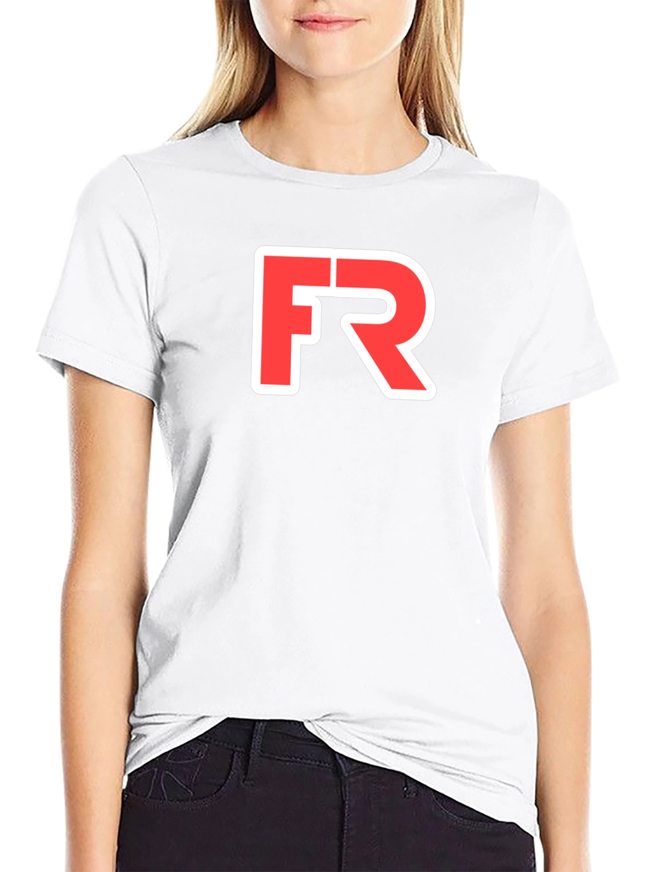 Black FR Logo T-Shirt | Casual Wear