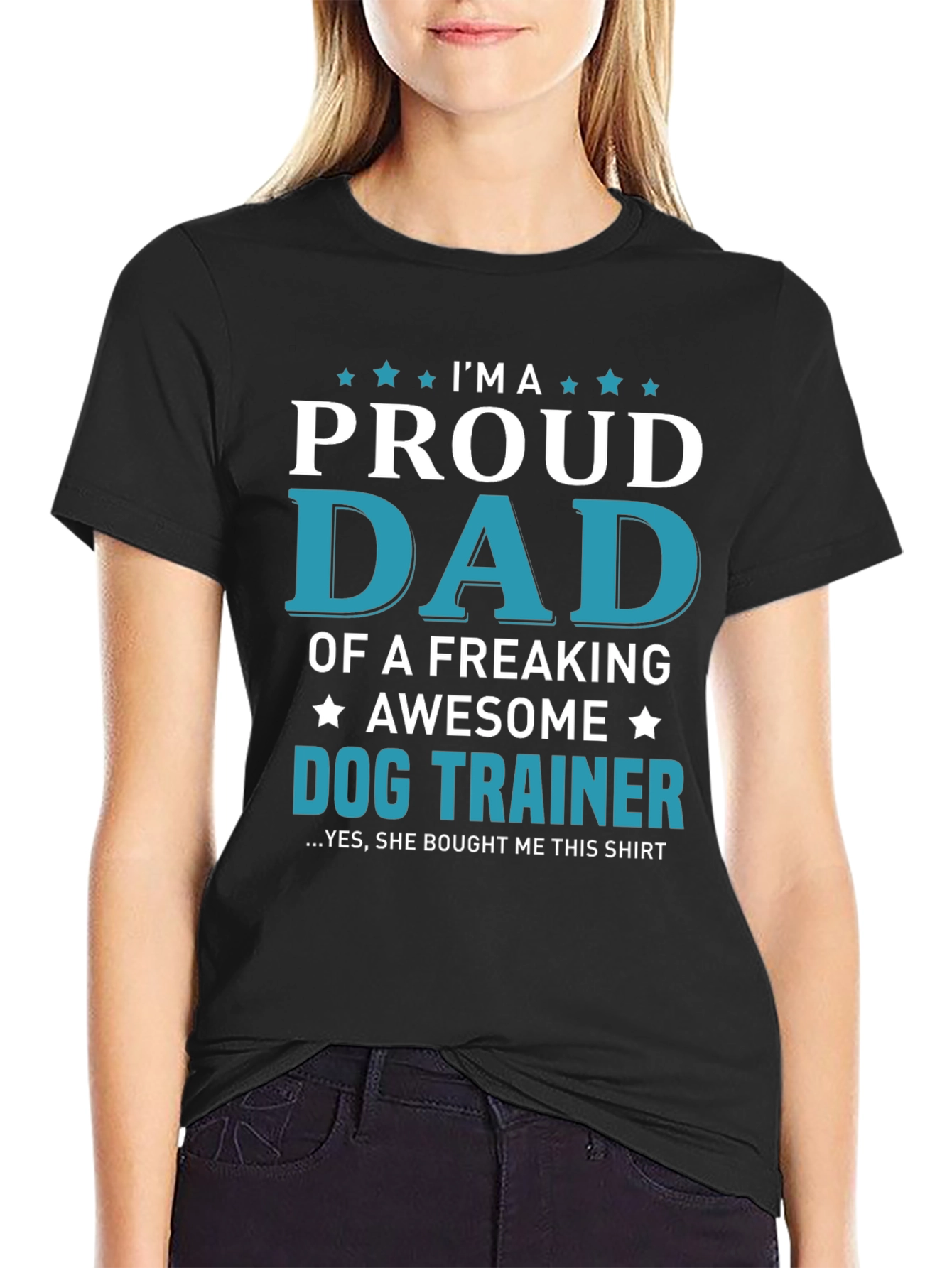 Proud Dog Trainer Dad T-Shirt