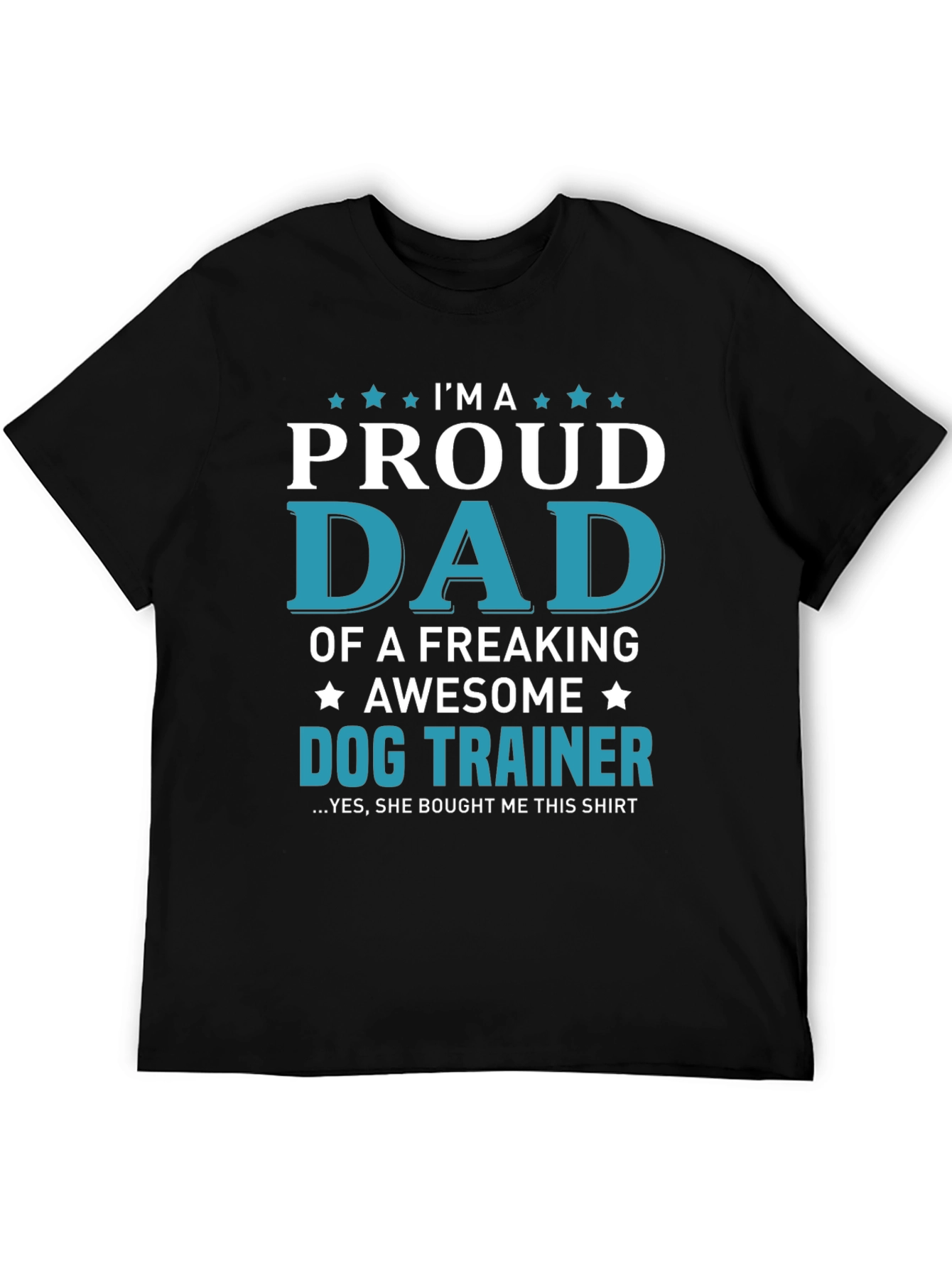 Proud Dog Trainer Dad T-Shirt