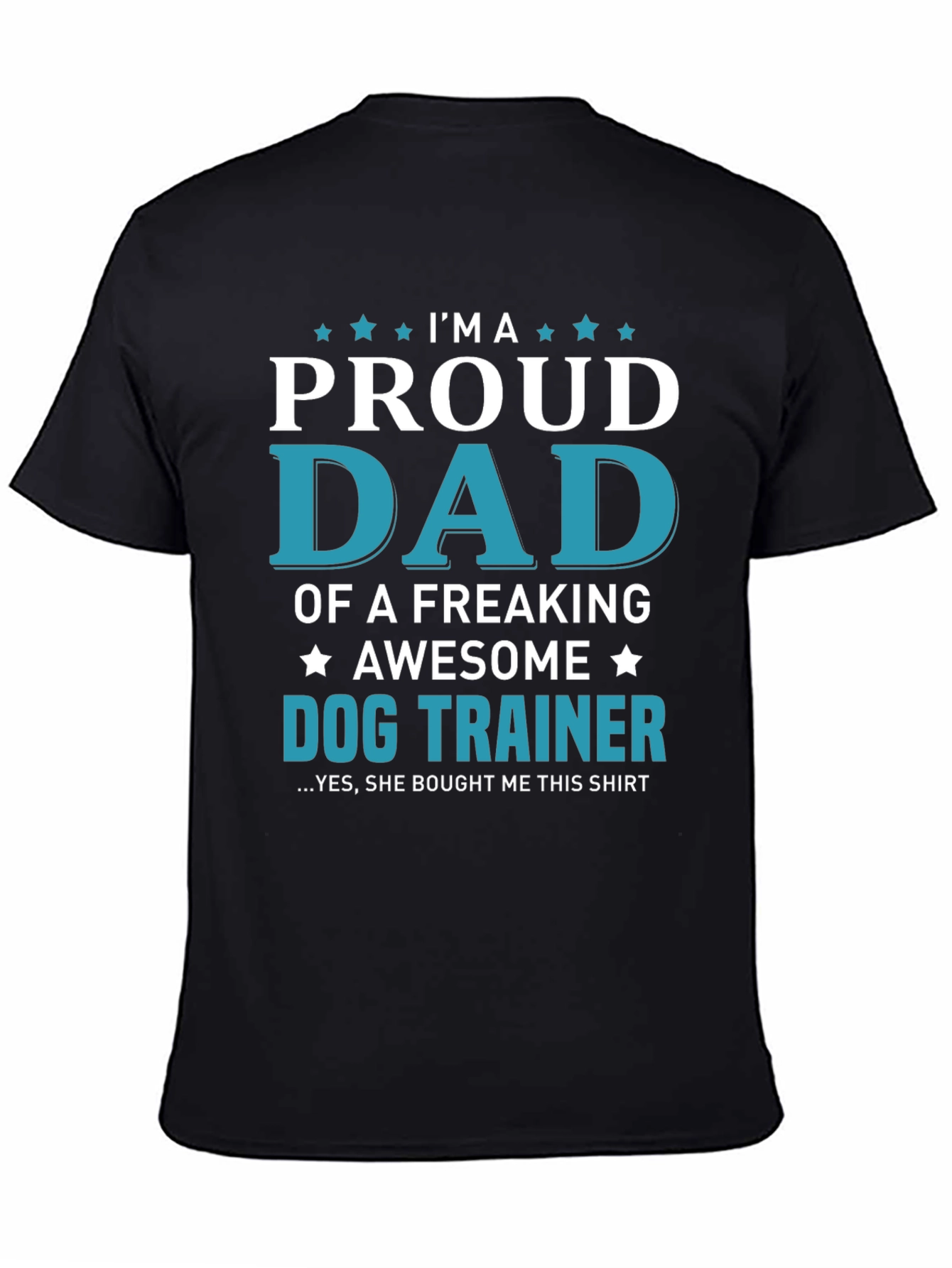 Proud Dog Trainer Dad T-Shirt