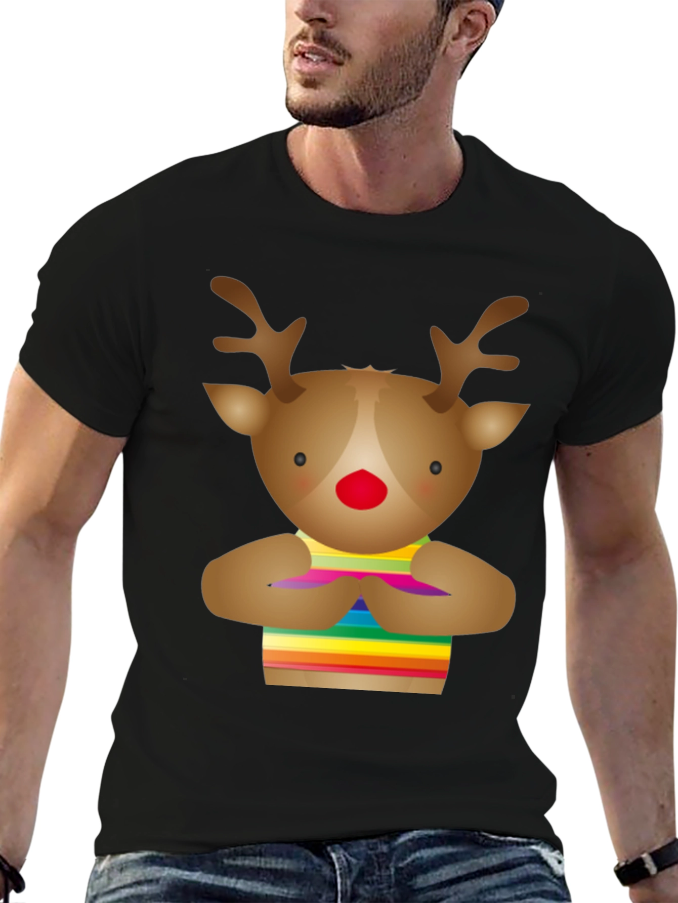Rudolph Rainbow Pride T-Shirt