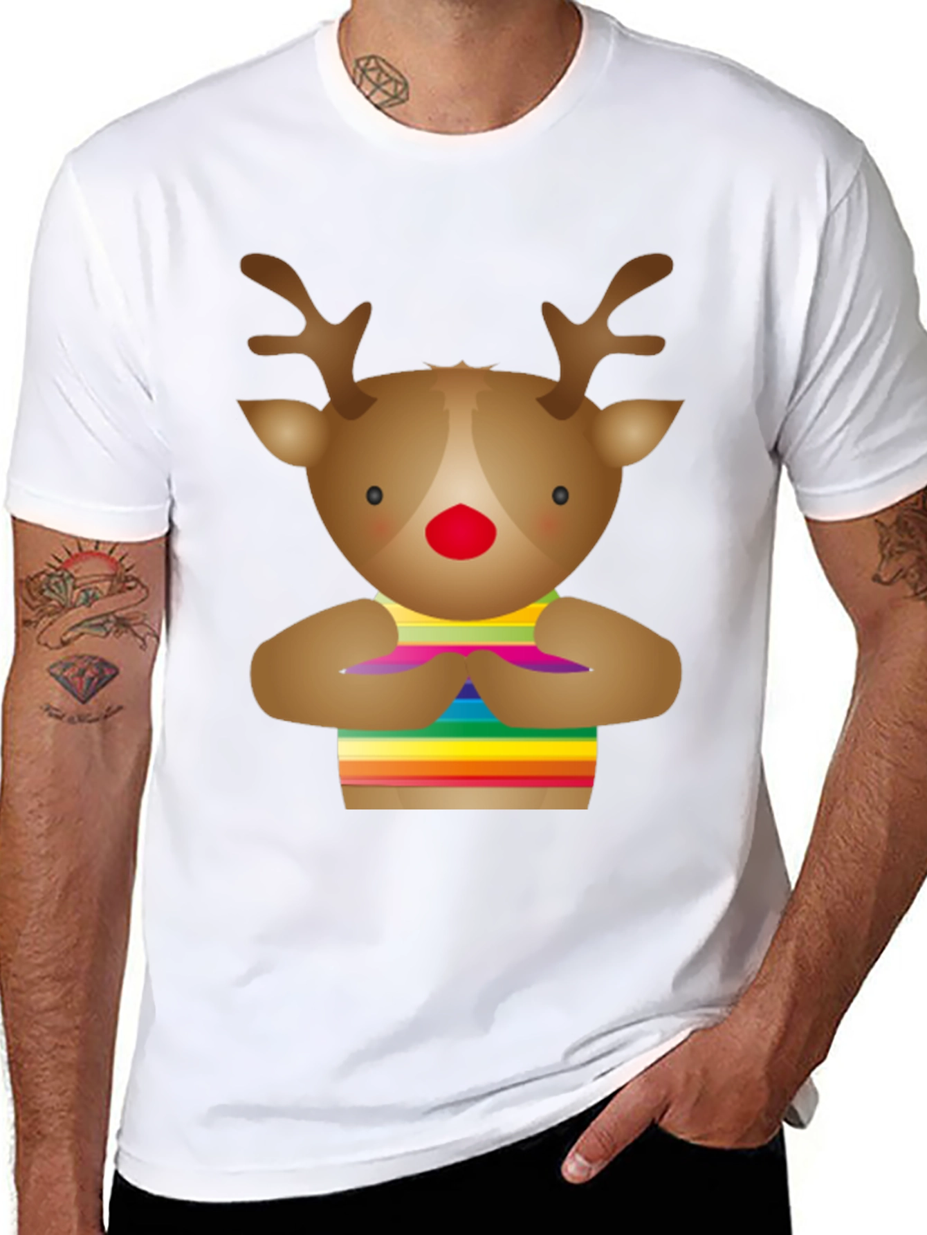 Rudolph Rainbow Pride T-Shirt