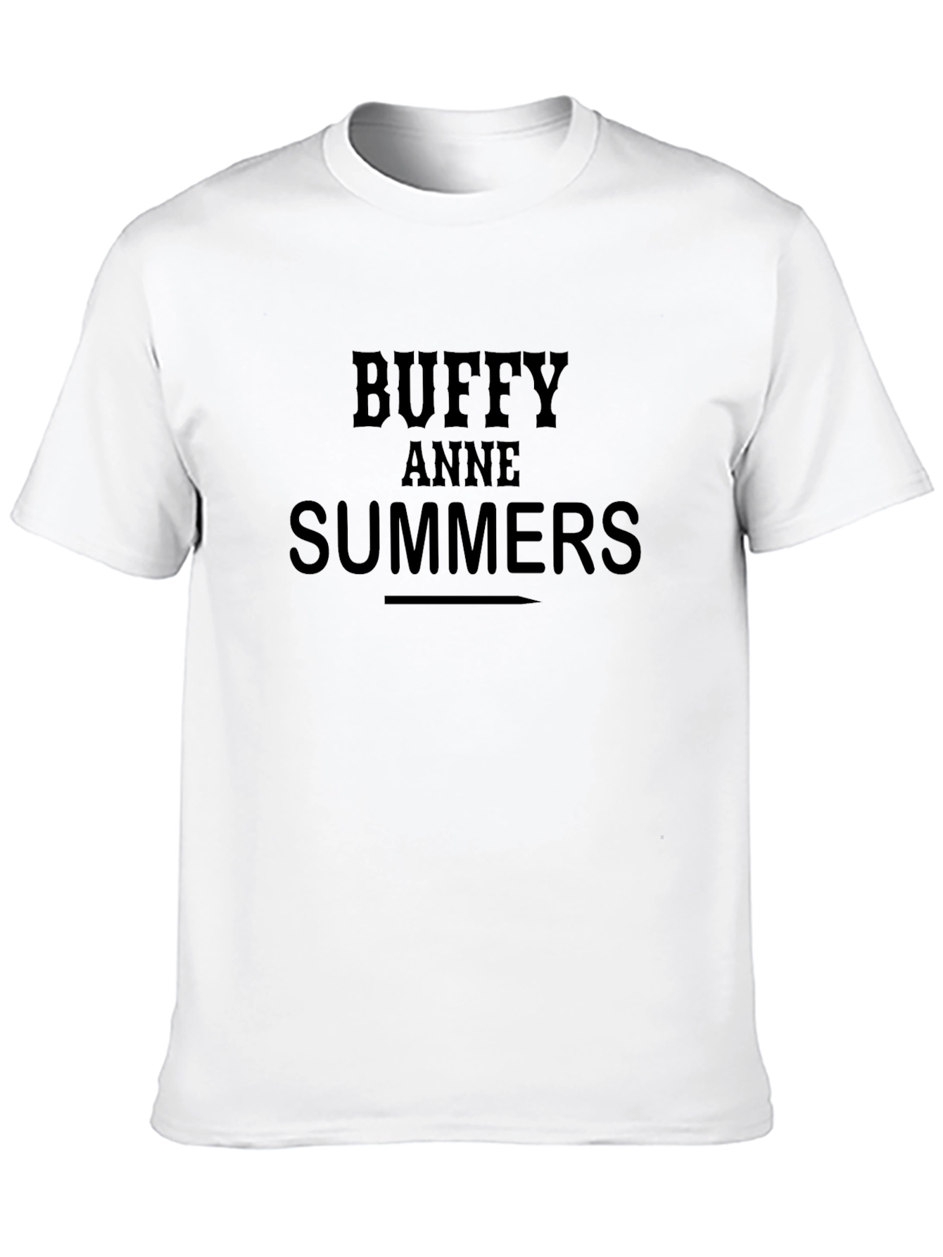 Buffy Anne Summers Black Graphic Tee Shirt