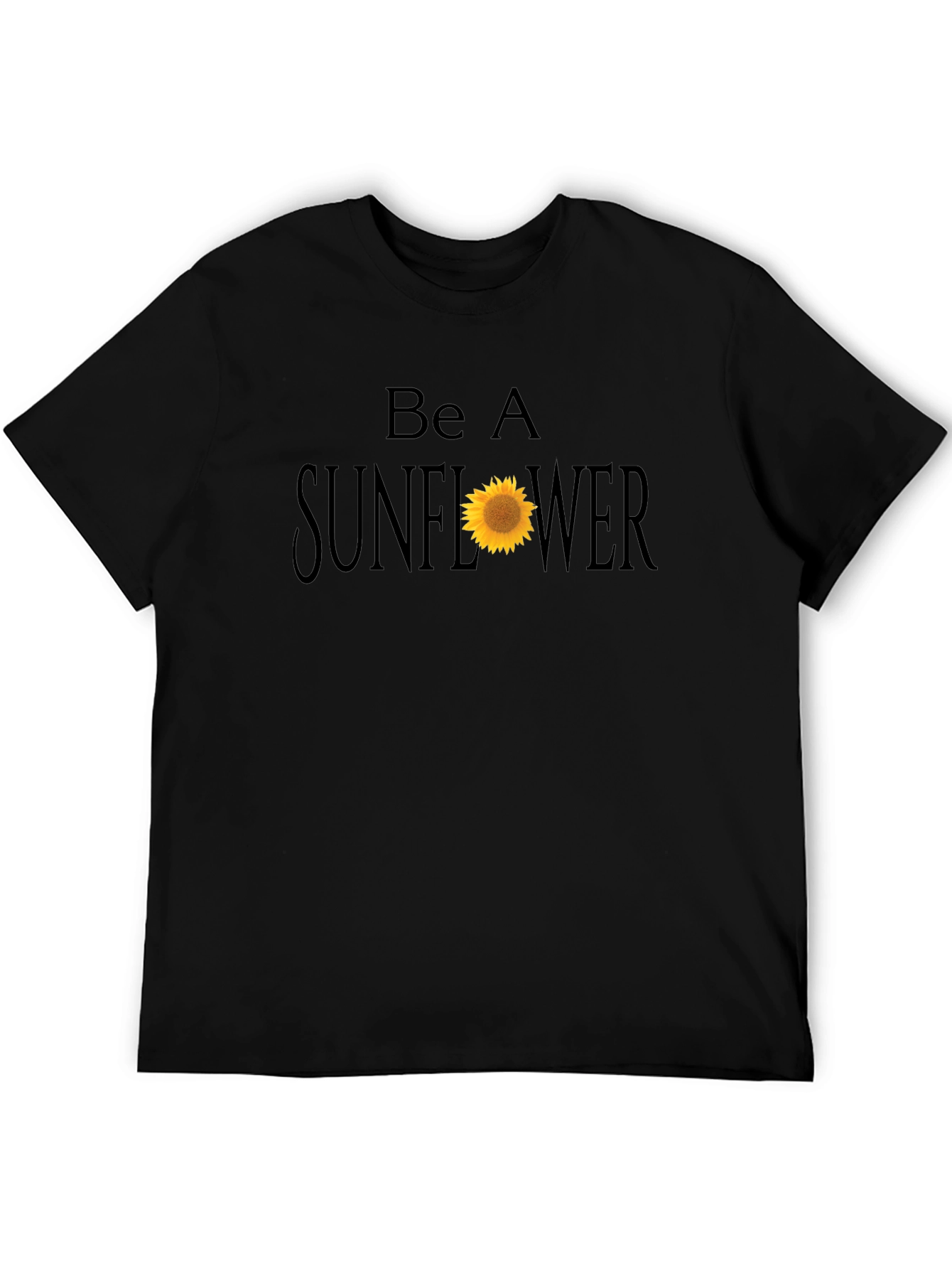 Sunflower Graphic Tee - Be a Sunflower