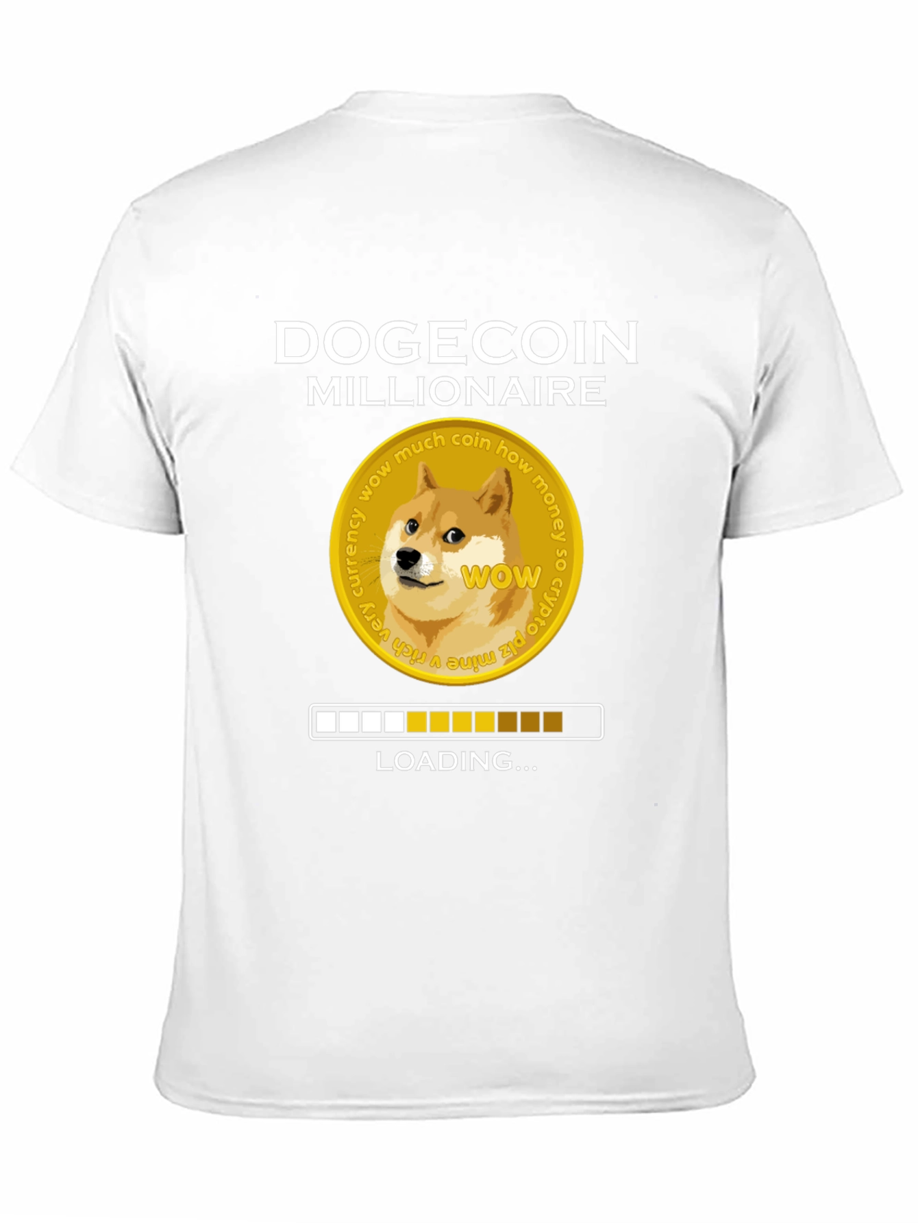 Dogecoin Millionaire Loading T-Shirt