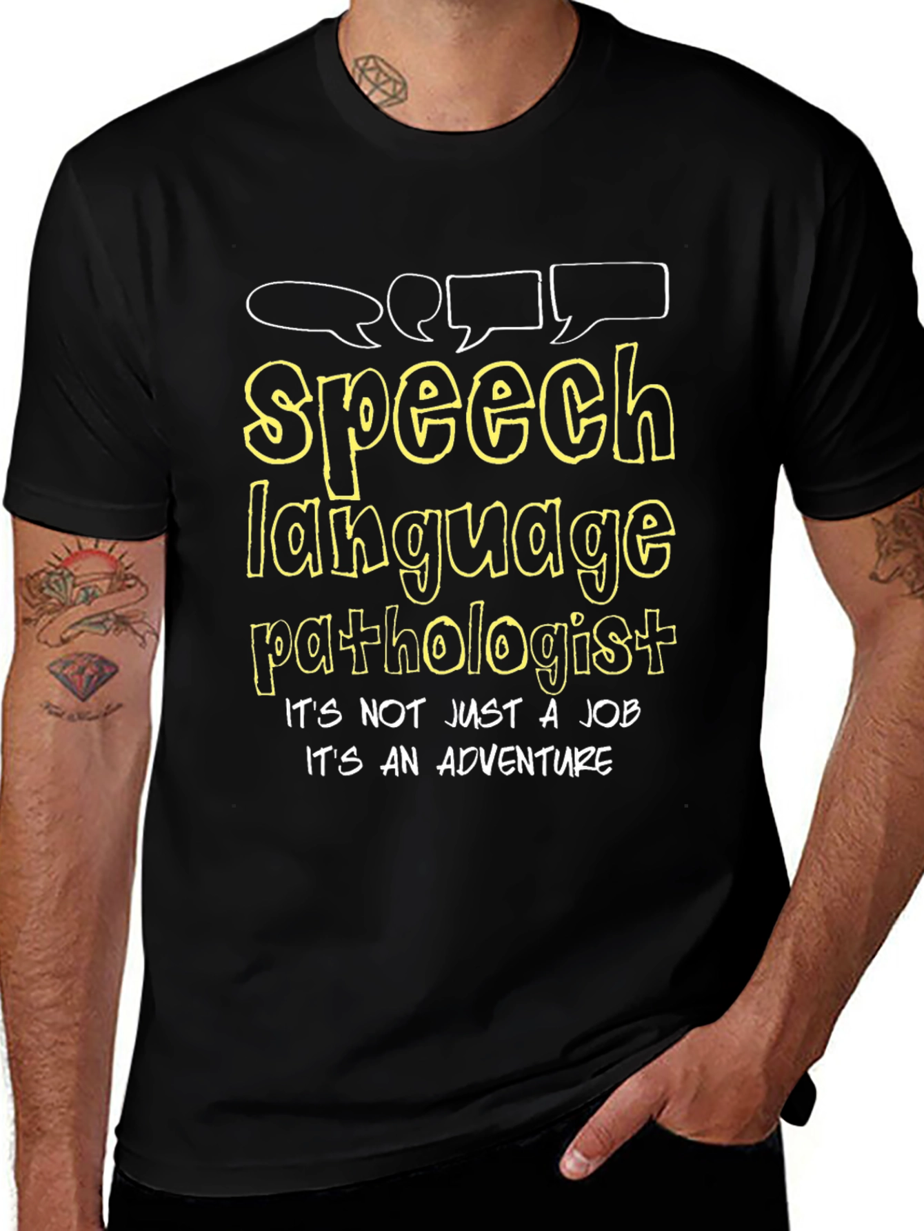 Speech Language Pathologist T-Shirt - Adventure Design