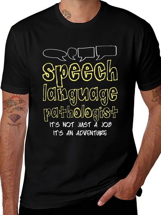 Speech Language Pathologist T-Shirt - Adventure Design