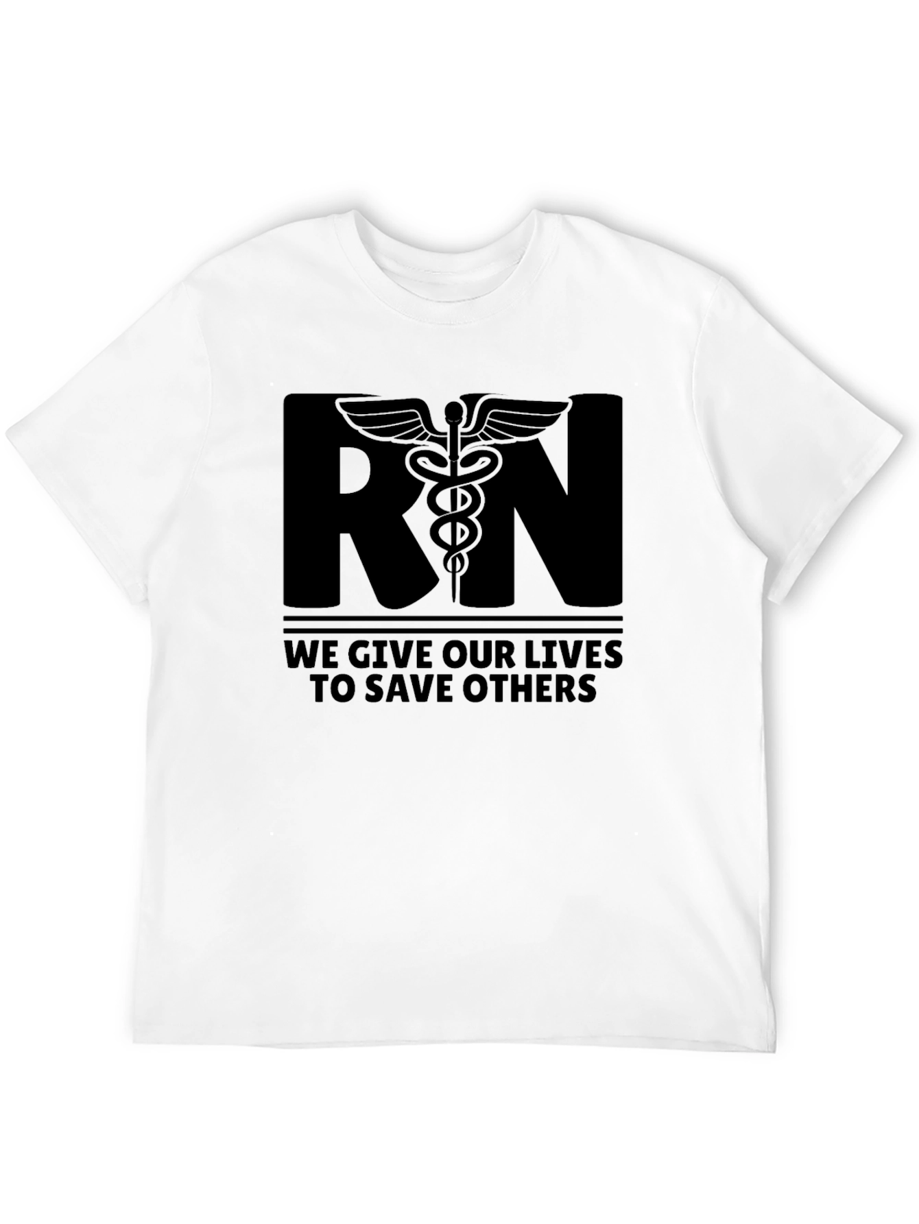 RN Save Lives T-Shirt - Registered Nurse Apparel