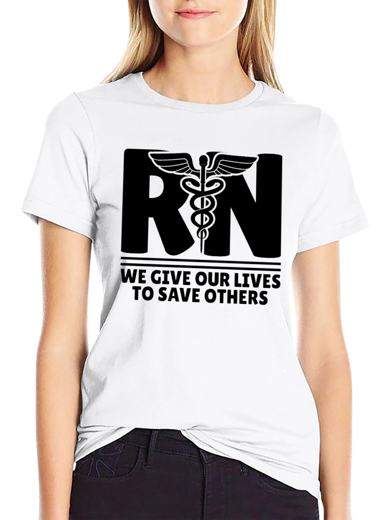 RN Save Lives T-Shirt - Registered Nurse Apparel