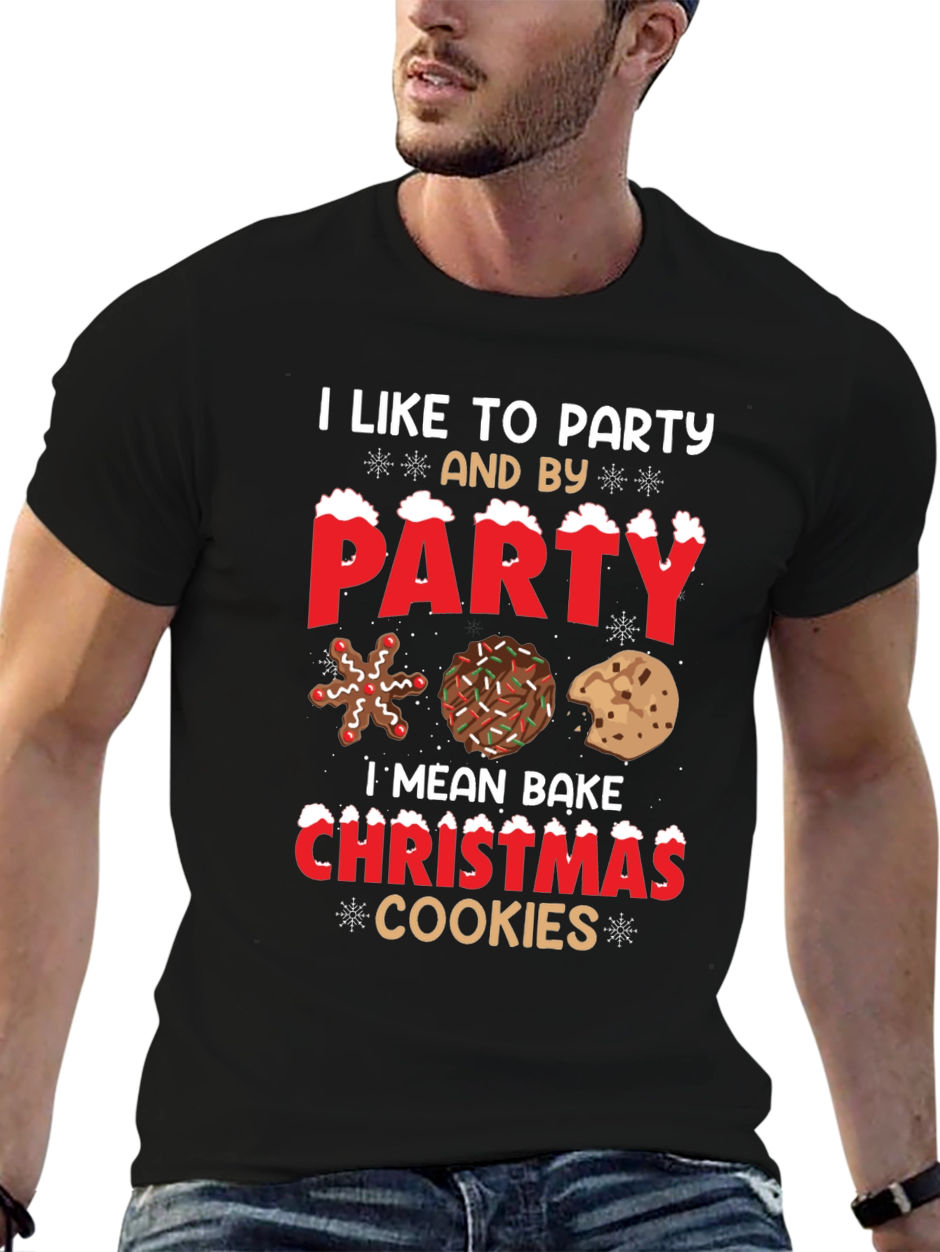 Party? No Christmas Cookie Baking T-Shirt