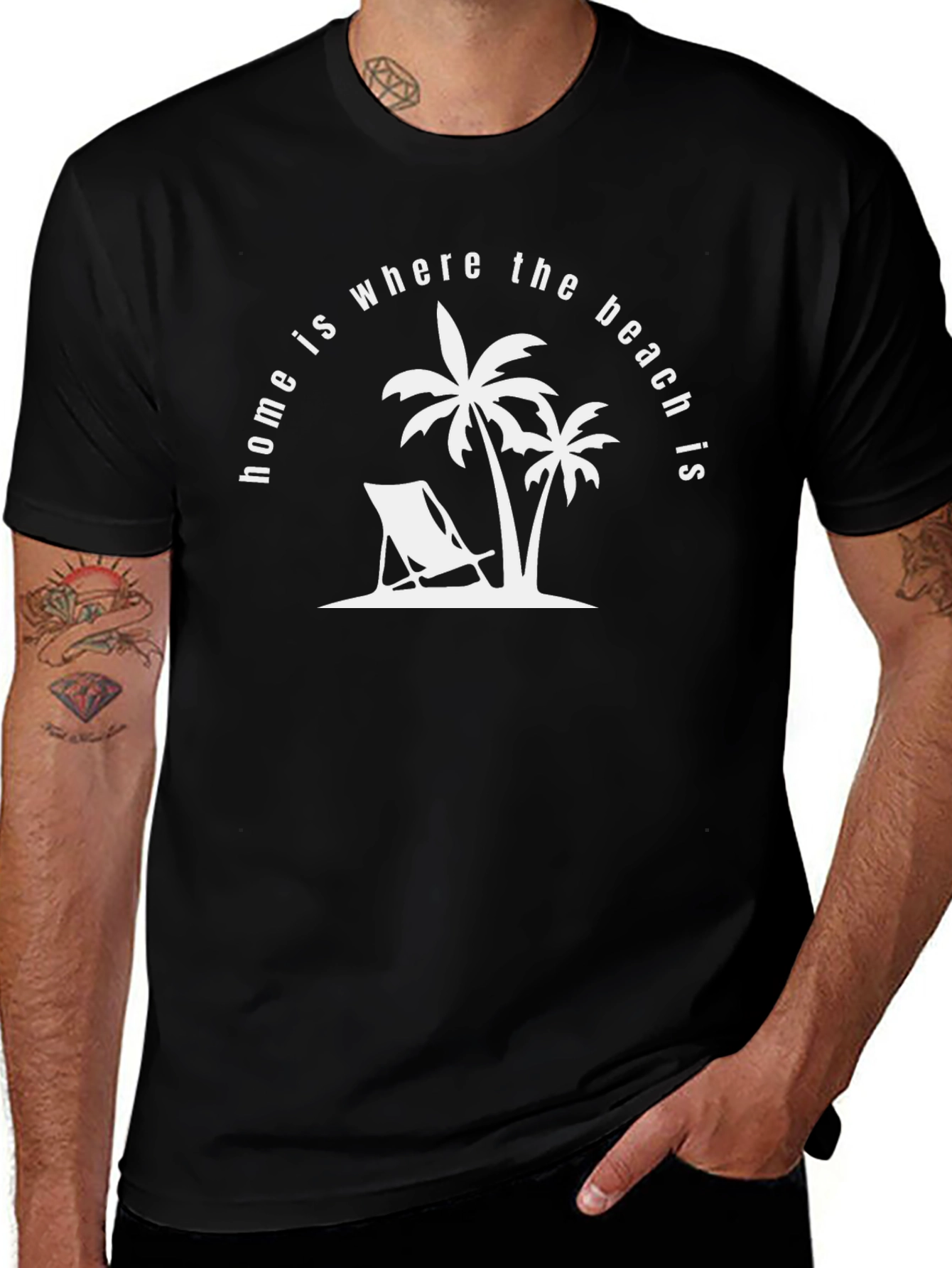 Home is Where the Beach Is T-Shirt