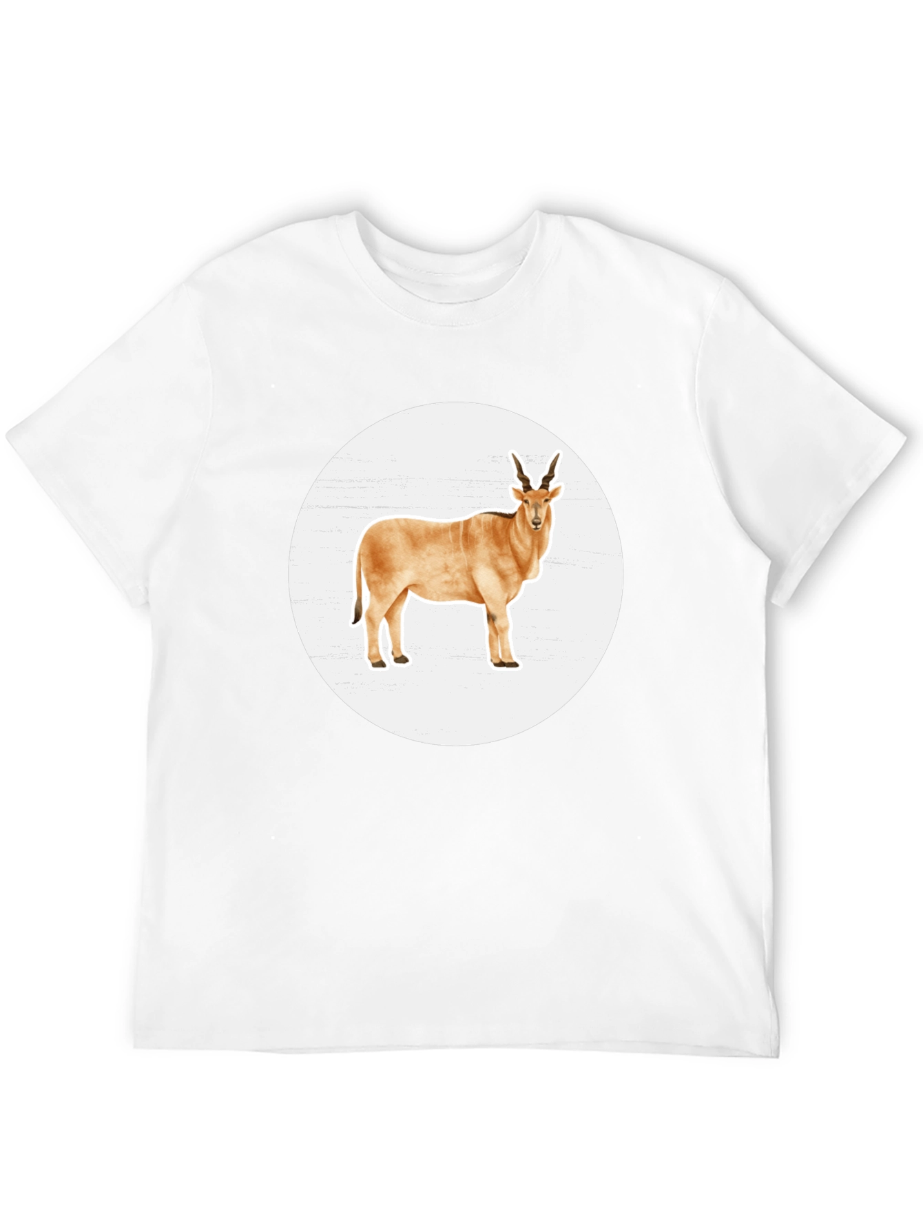 Antelope Graphic T-Shirt - Stylish Animal Print Tee